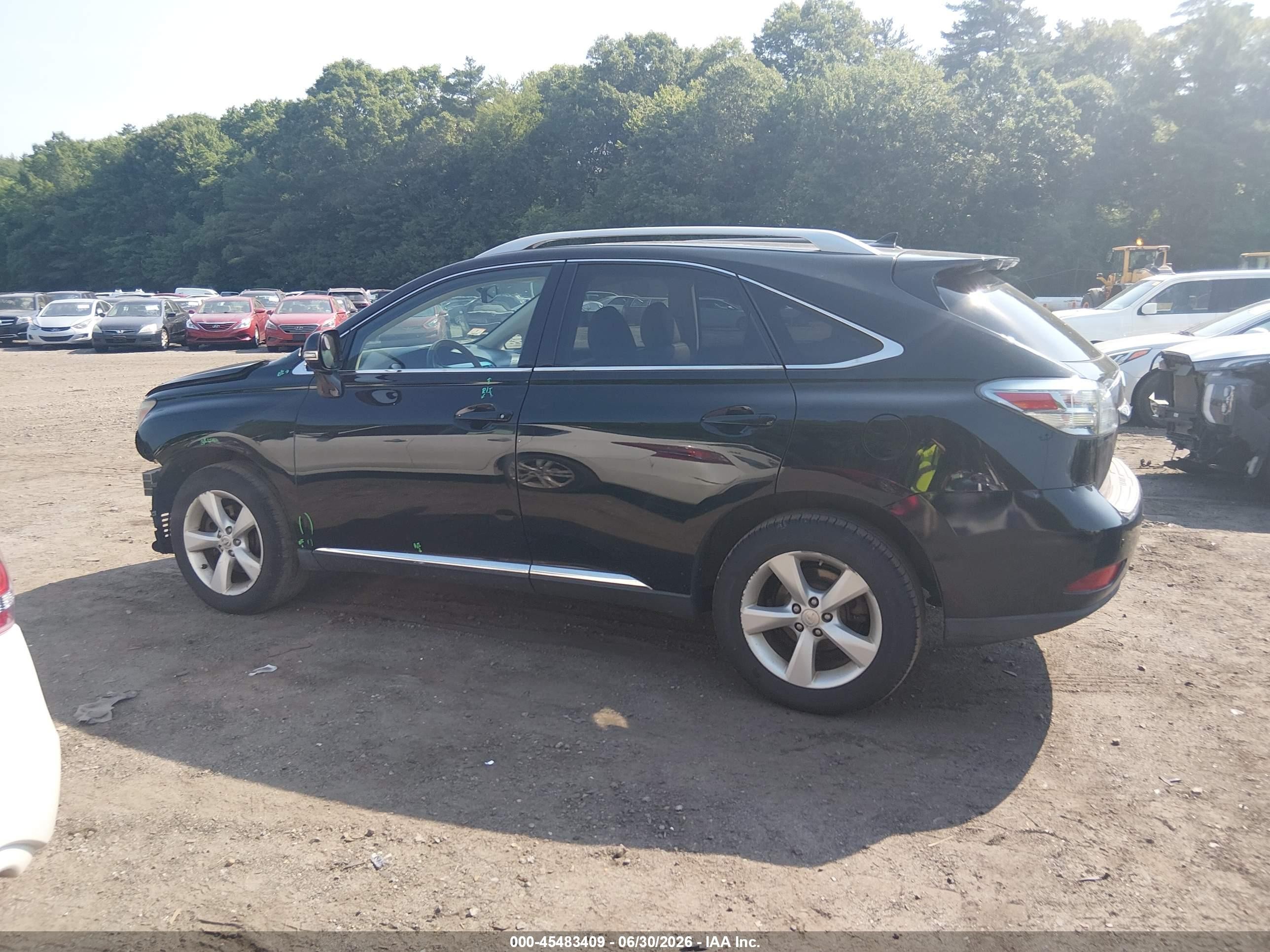 2012 Lexus Rx 350   Black vin: 2T2BK1BA5CC138489