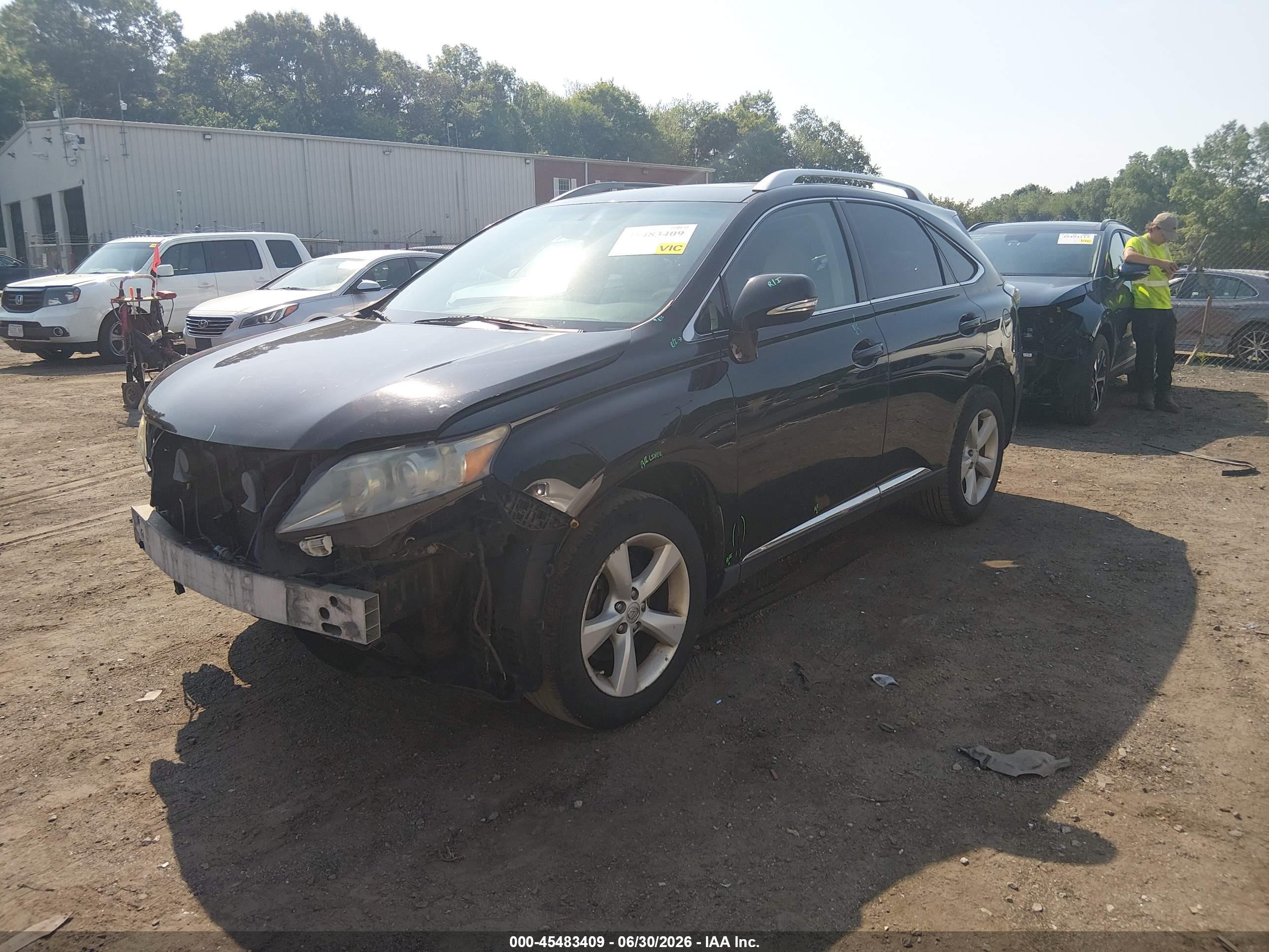 2012 Lexus Rx 350   Black vin: 2T2BK1BA5CC138489