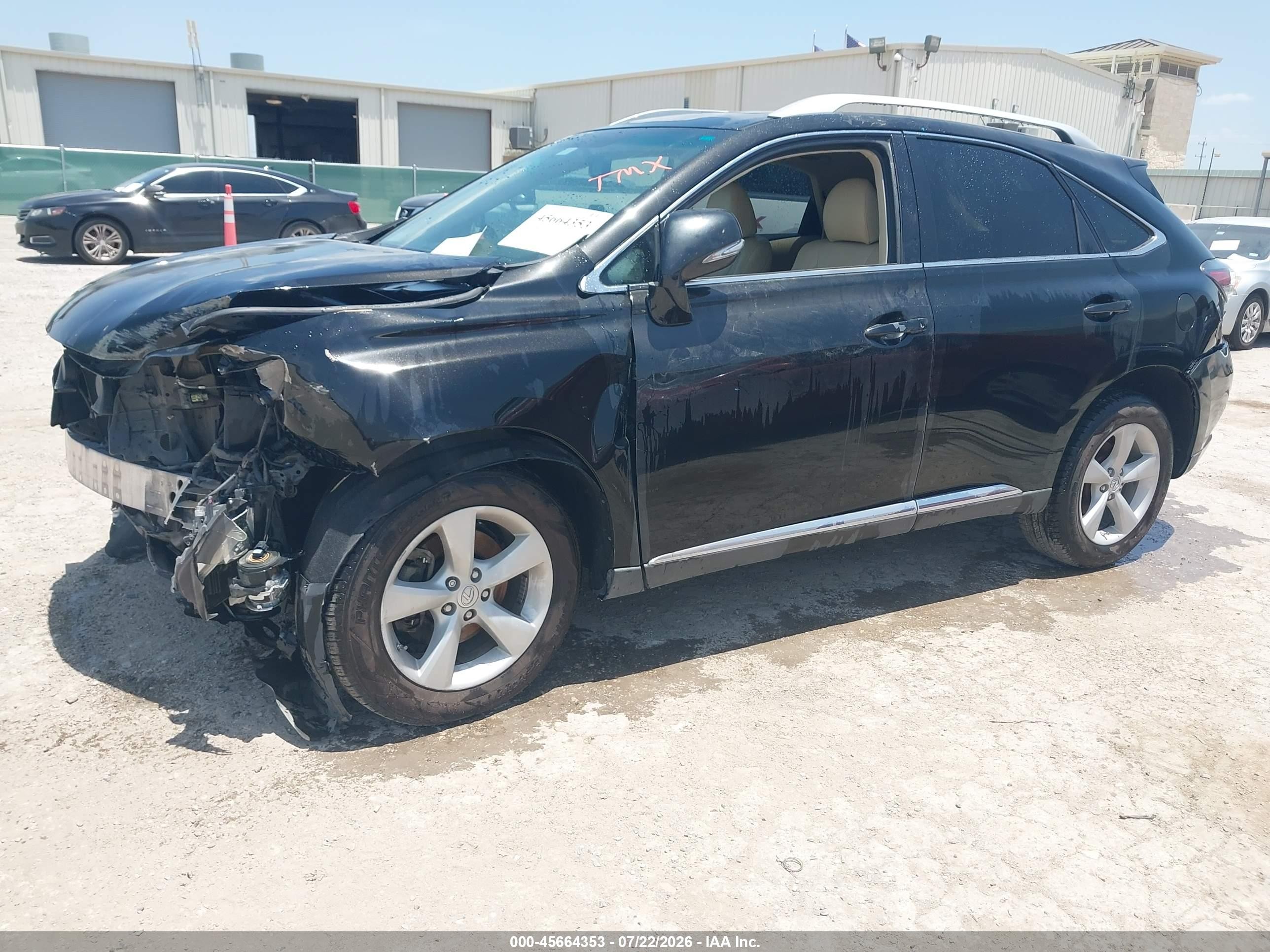 2012 Lexus Rx 350   Black vin: 2T2BK1BA5CC143269