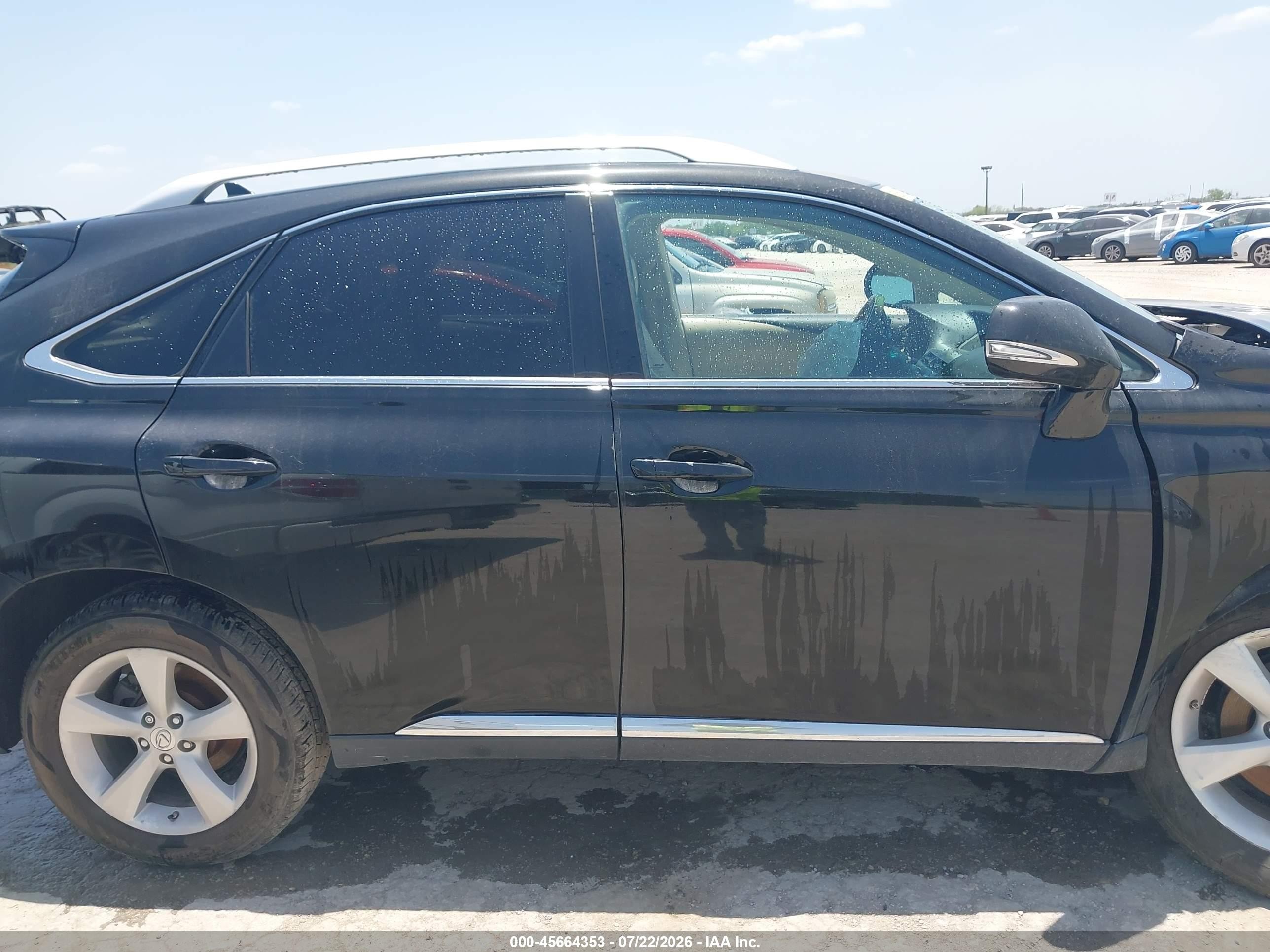 2012 Lexus Rx 350   Black vin: 2T2BK1BA5CC143269