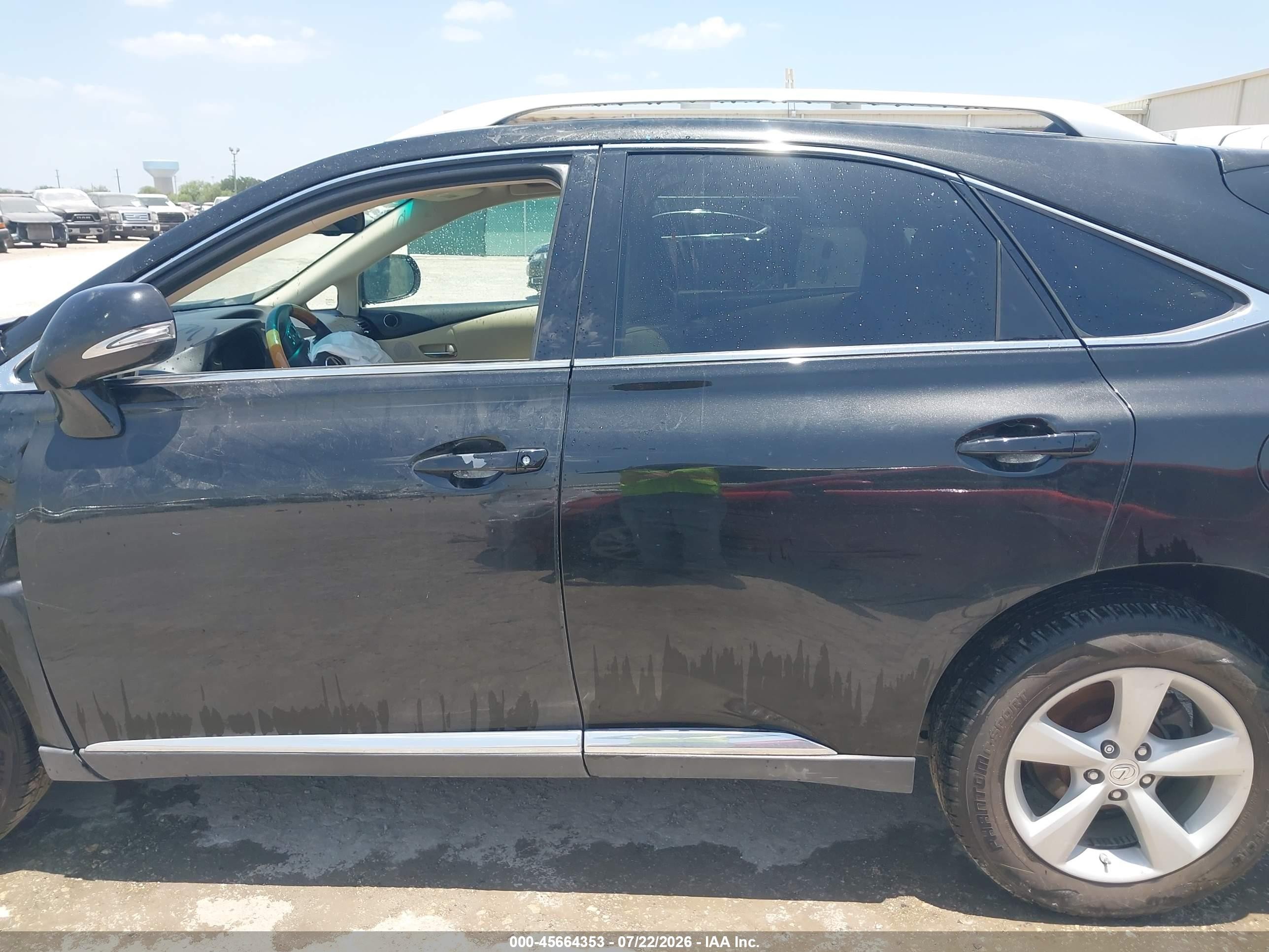 2012 Lexus Rx 350   Black vin: 2T2BK1BA5CC143269