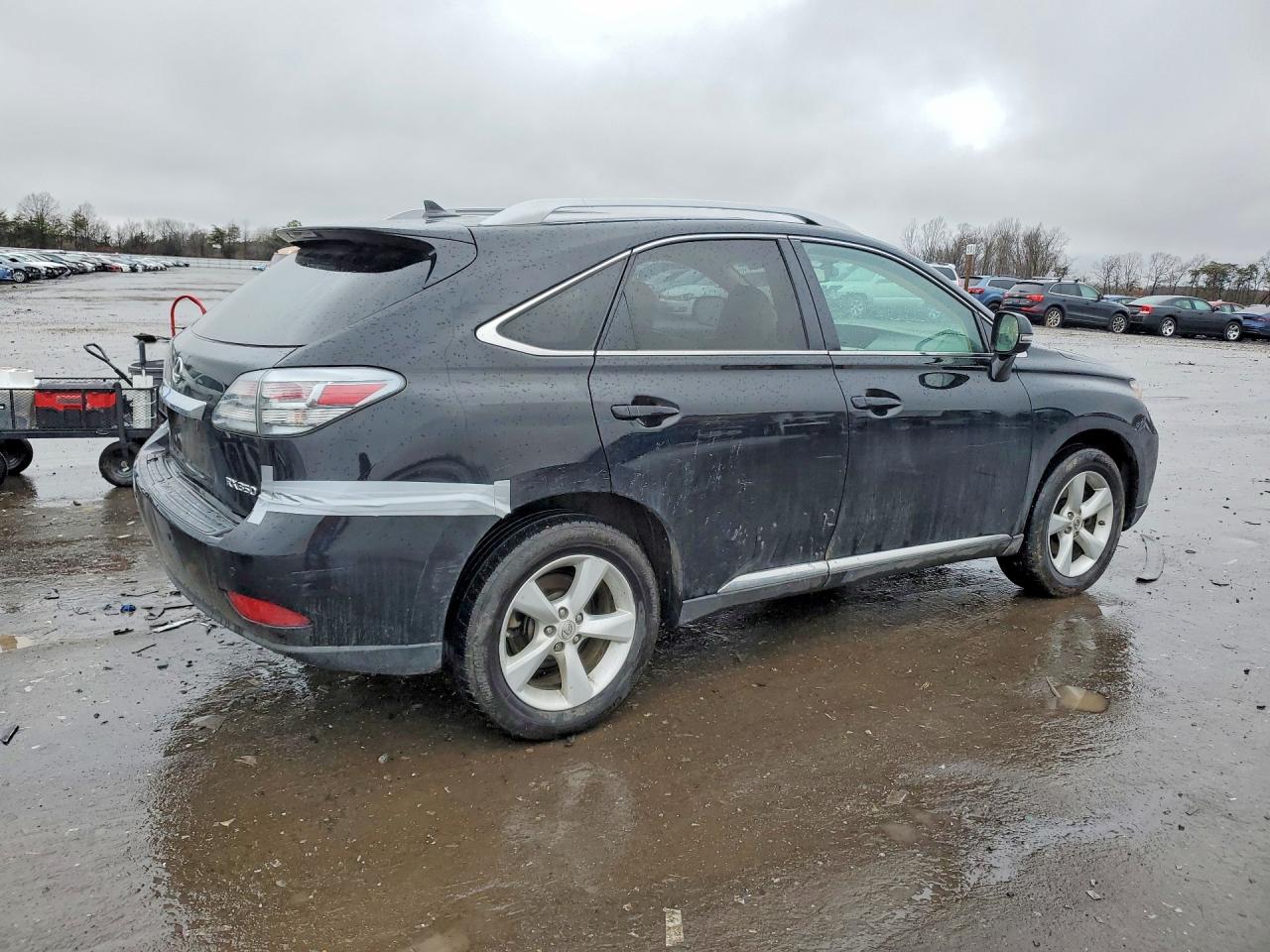 2012 Lexus Rx 350 Черный vin: 2T2BK1BA5CC145832