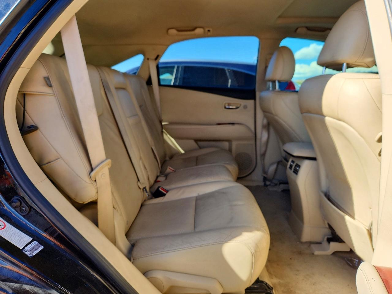 2012 Lexus Rx 350 Black vin: 2T2BK1BA5CC153154