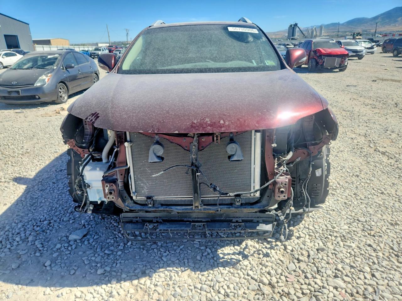 2013 Lexus Rx 350 Base Burgundy vin: 2T2BK1BA5DC157321