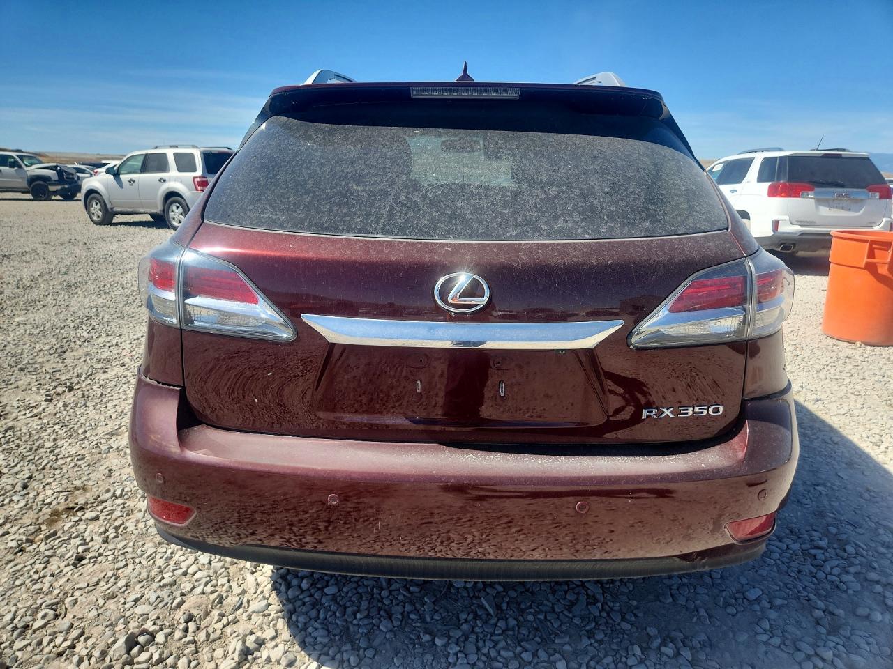 2013 Lexus Rx 350 Base Burgundy vin: 2T2BK1BA5DC157321