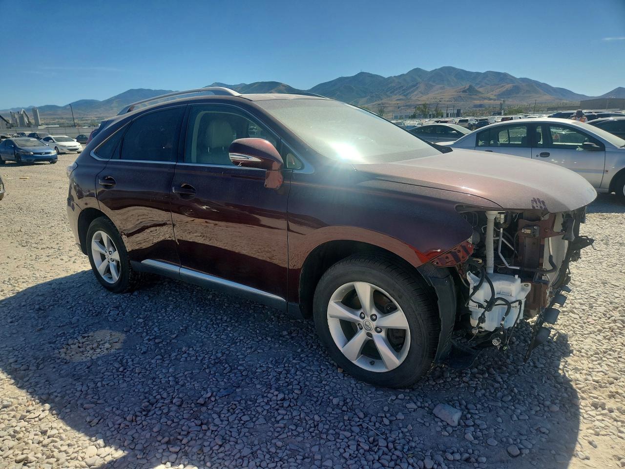 2013 Lexus Rx 350 Base Burgundy vin: 2T2BK1BA5DC157321