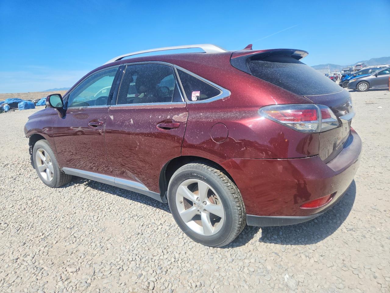 2013 Lexus Rx 350 Base Burgundy vin: 2T2BK1BA5DC157321