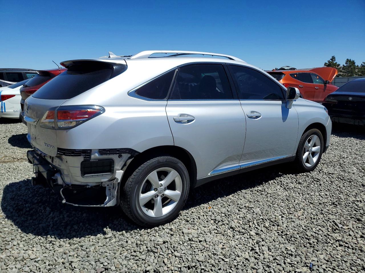 2013 Lexus Rx 350 Base Silver vin: 2T2BK1BA5DC157920