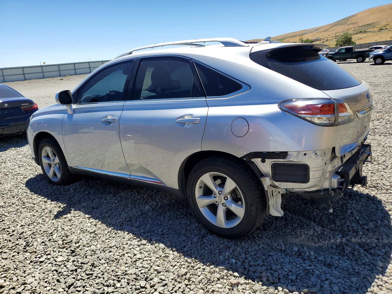 2013 Lexus Rx 350 Base Silver vin: 2T2BK1BA5DC157920