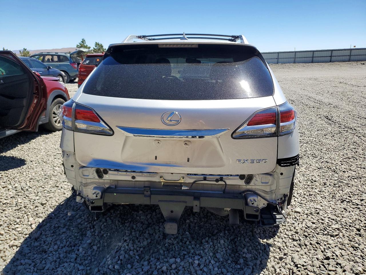 2013 Lexus Rx 350 Base Silver vin: 2T2BK1BA5DC157920