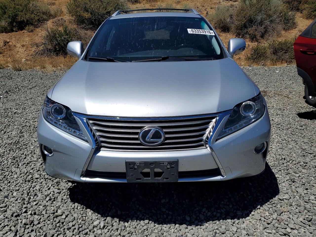 2013 Lexus Rx 350 Base Silver vin: 2T2BK1BA5DC157920