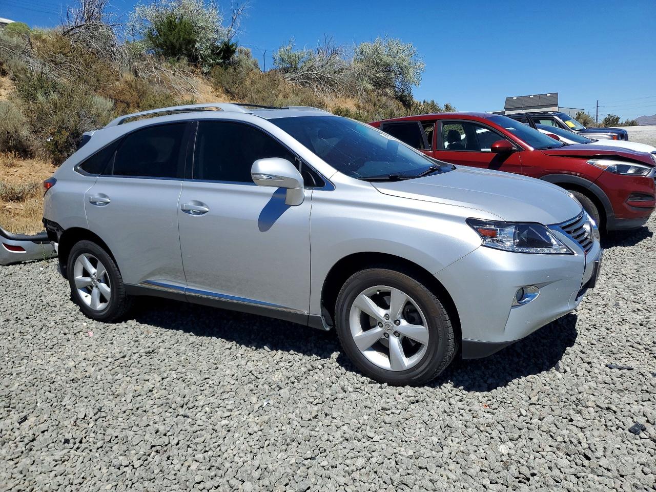 2013 Lexus Rx 350 Base Silver vin: 2T2BK1BA5DC157920