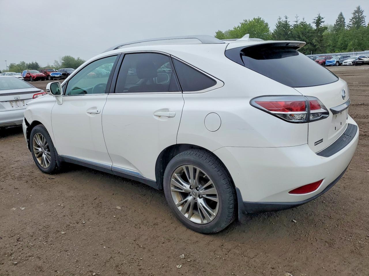 2013 Lexus Rx 350 Base White vin: 2T2BK1BA5DC158548