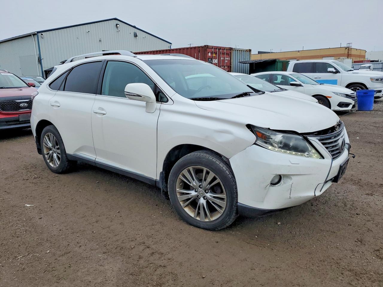 2013 Lexus Rx 350 Base White vin: 2T2BK1BA5DC158548