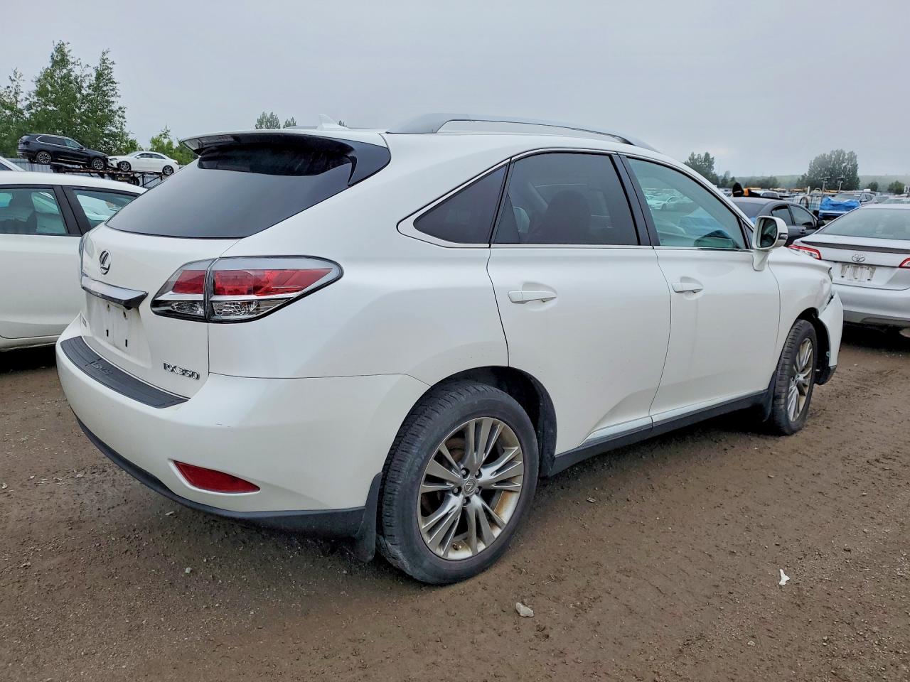 2013 Lexus Rx 350 Base White vin: 2T2BK1BA5DC158548