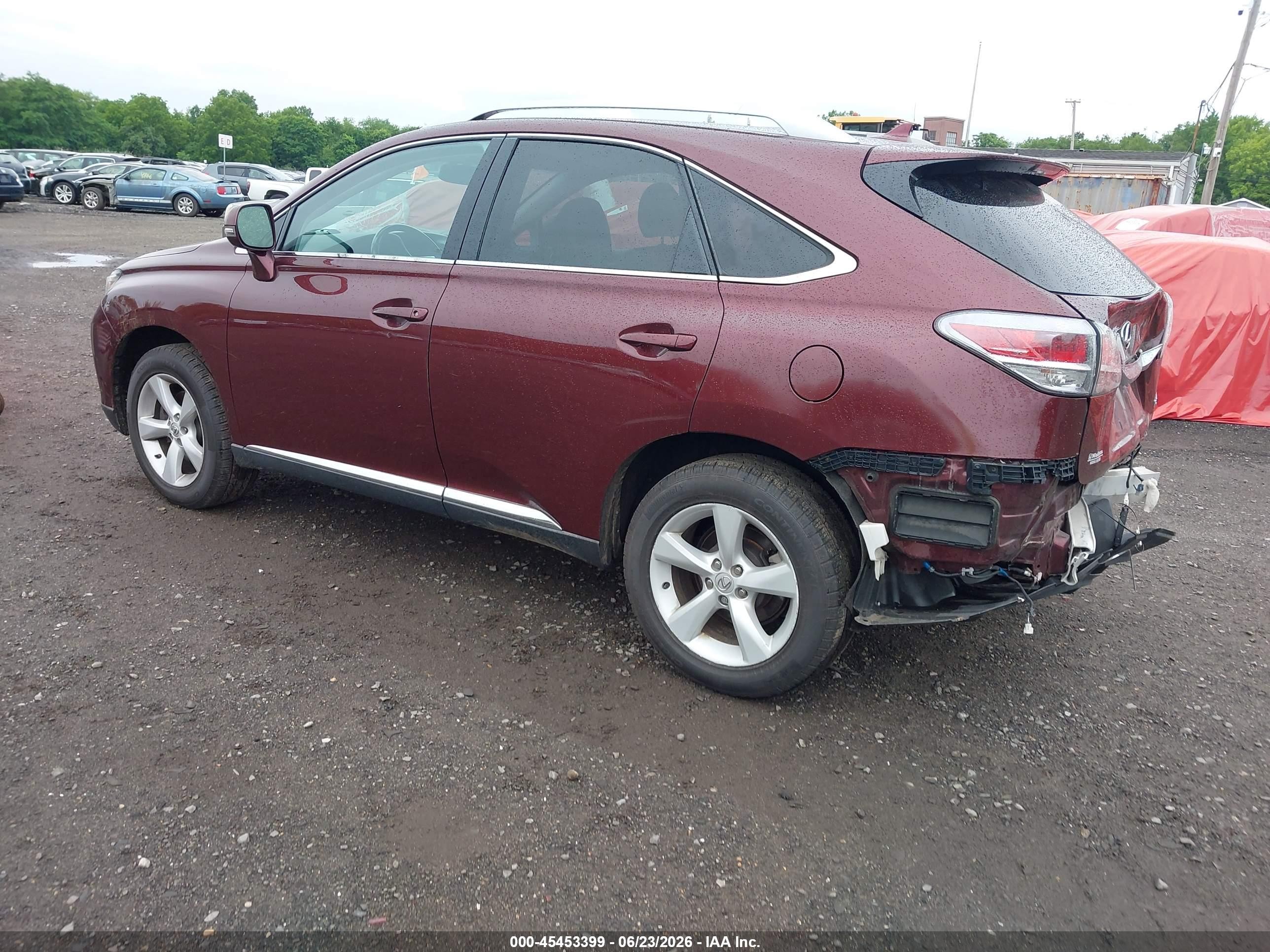 2013 Lexus Rx 350   Burgundy vin: 2T2BK1BA5DC159179
