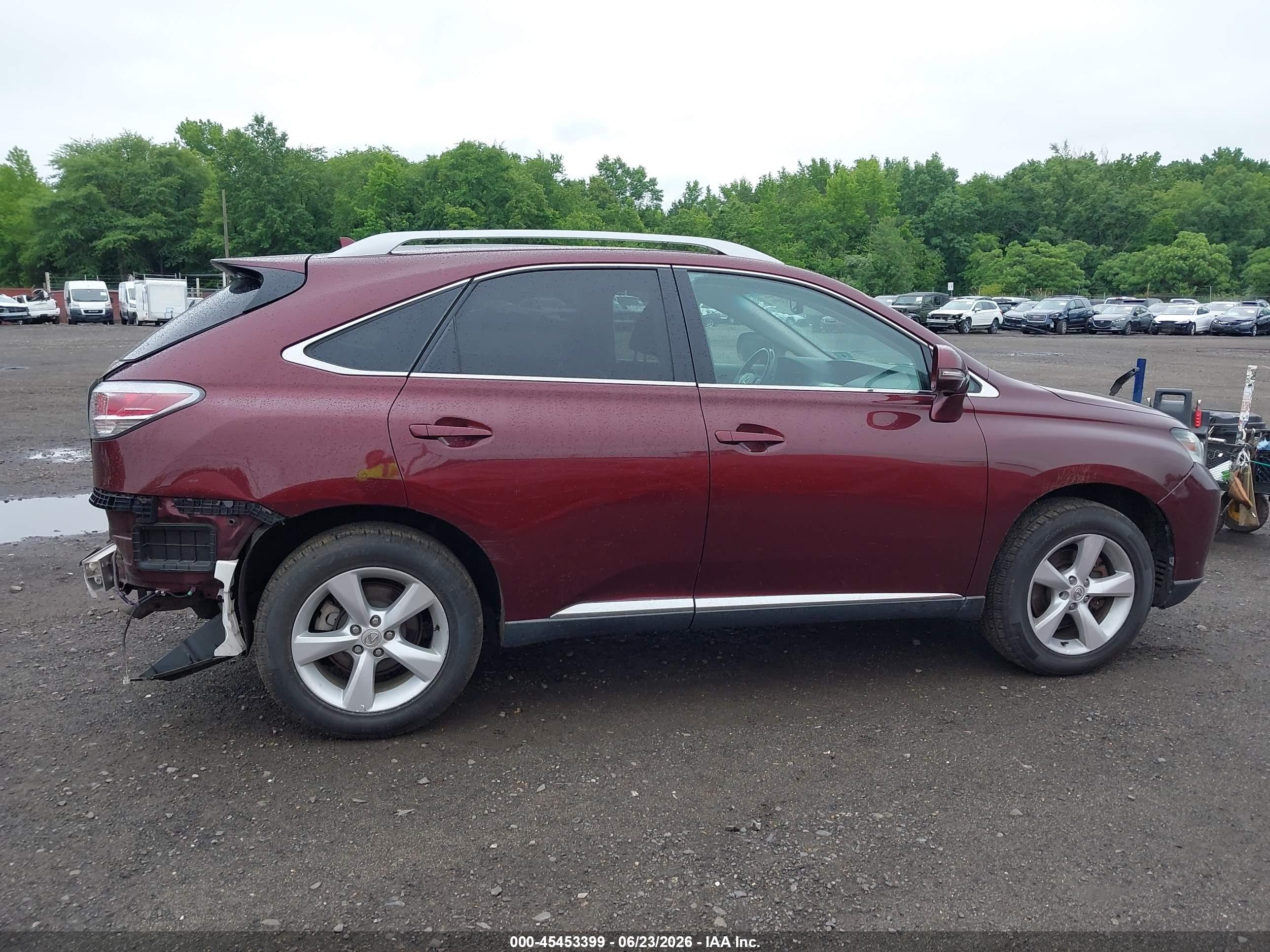 2013 Lexus Rx 350   Burgundy vin: 2T2BK1BA5DC159179