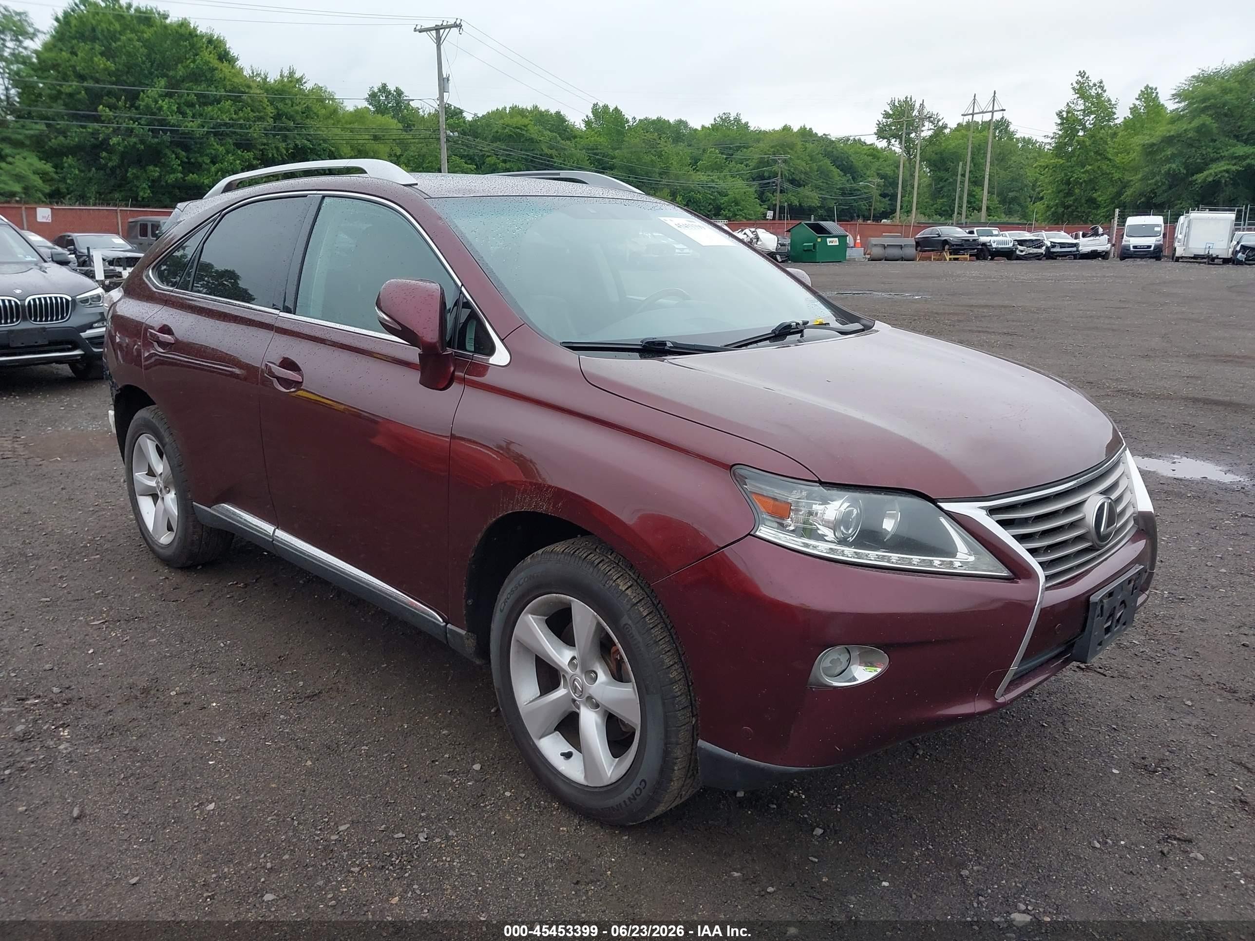 2013 Lexus Rx 350   Burgundy vin: 2T2BK1BA5DC159179