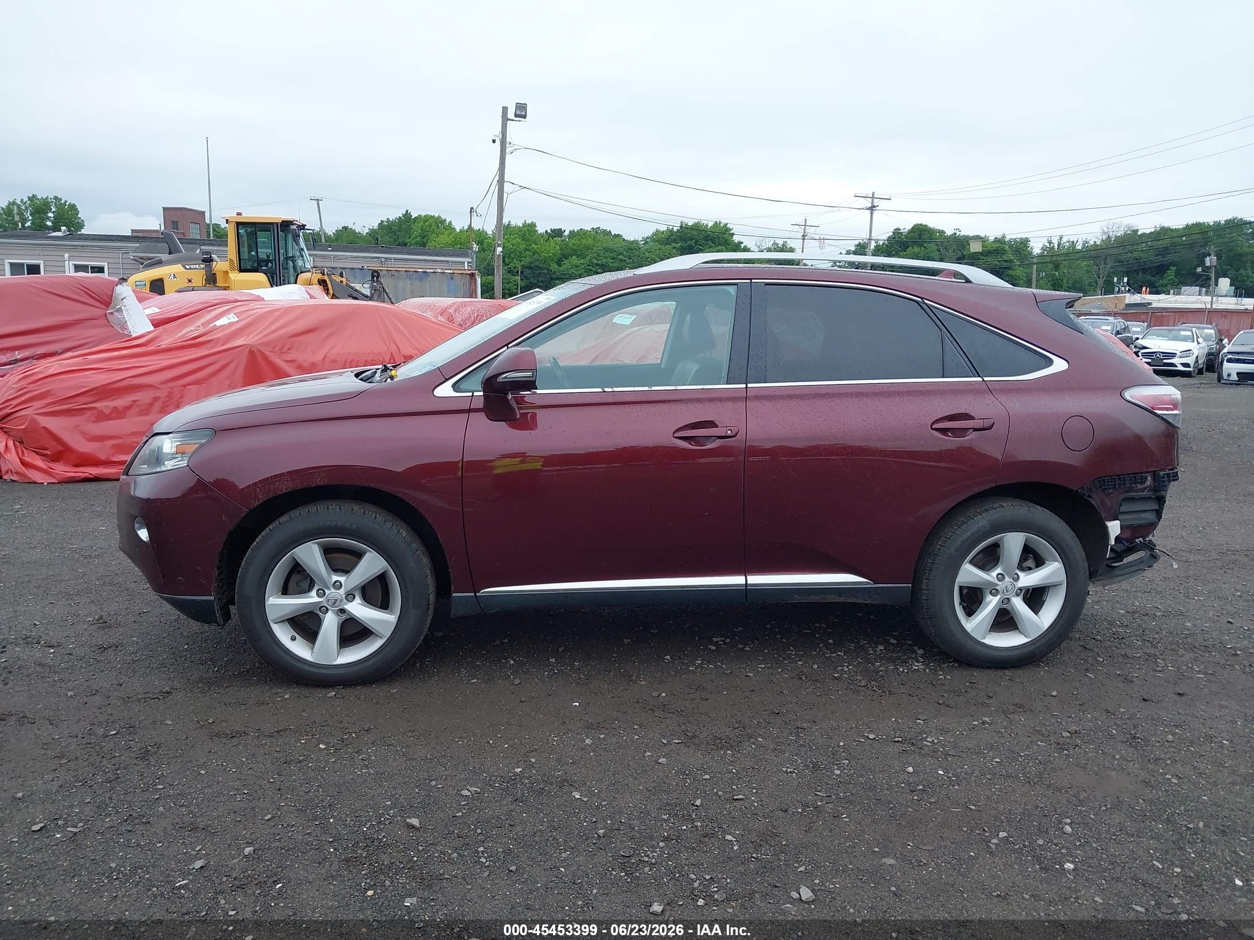 2013 Lexus Rx 350   Burgundy vin: 2T2BK1BA5DC159179