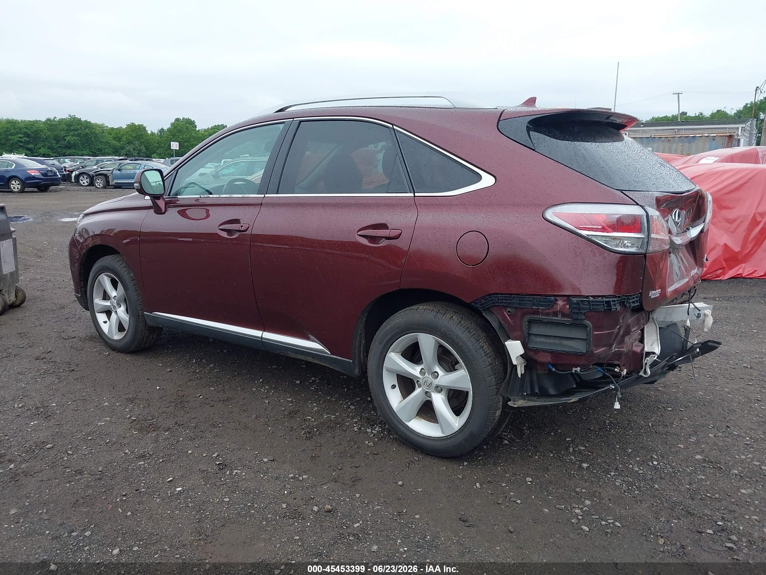 2013 Lexus Rx 350   Burgundy vin: 2T2BK1BA5DC159179