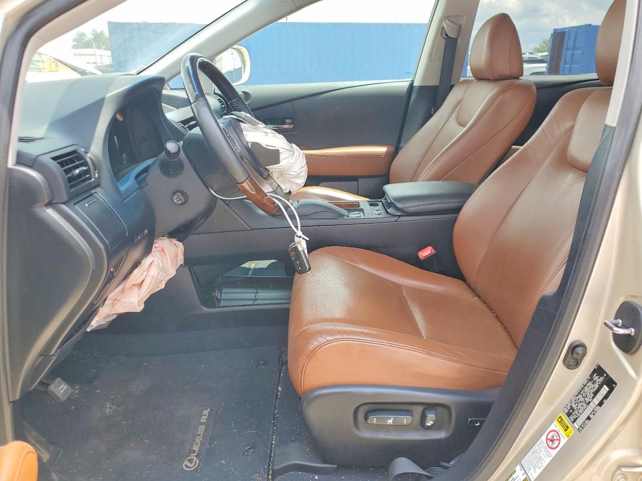 2013 Lexus Rx 350 Base Gold vin: 2T2BK1BA5DC168951