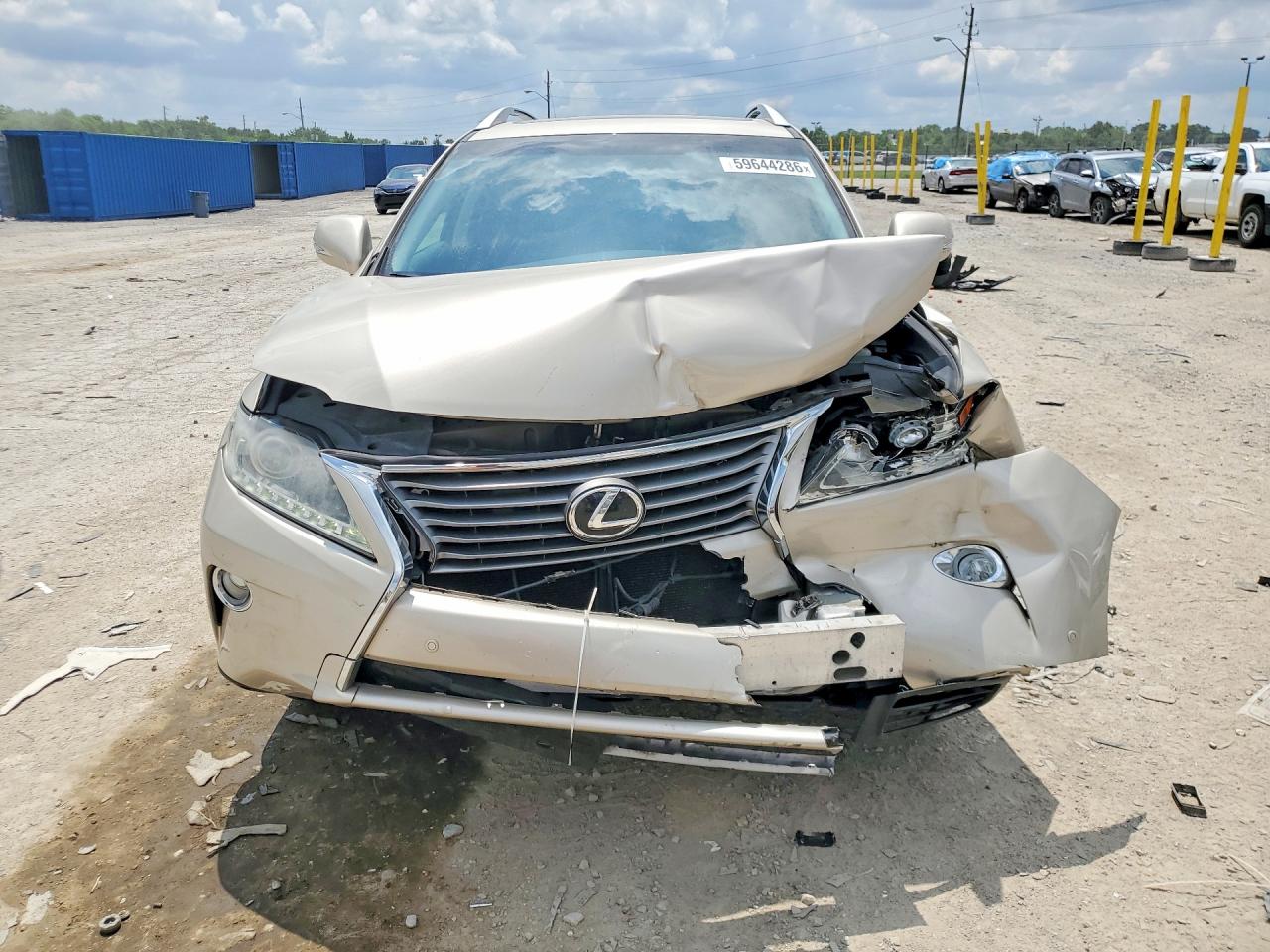 2013 Lexus Rx 350 Base Gold vin: 2T2BK1BA5DC168951