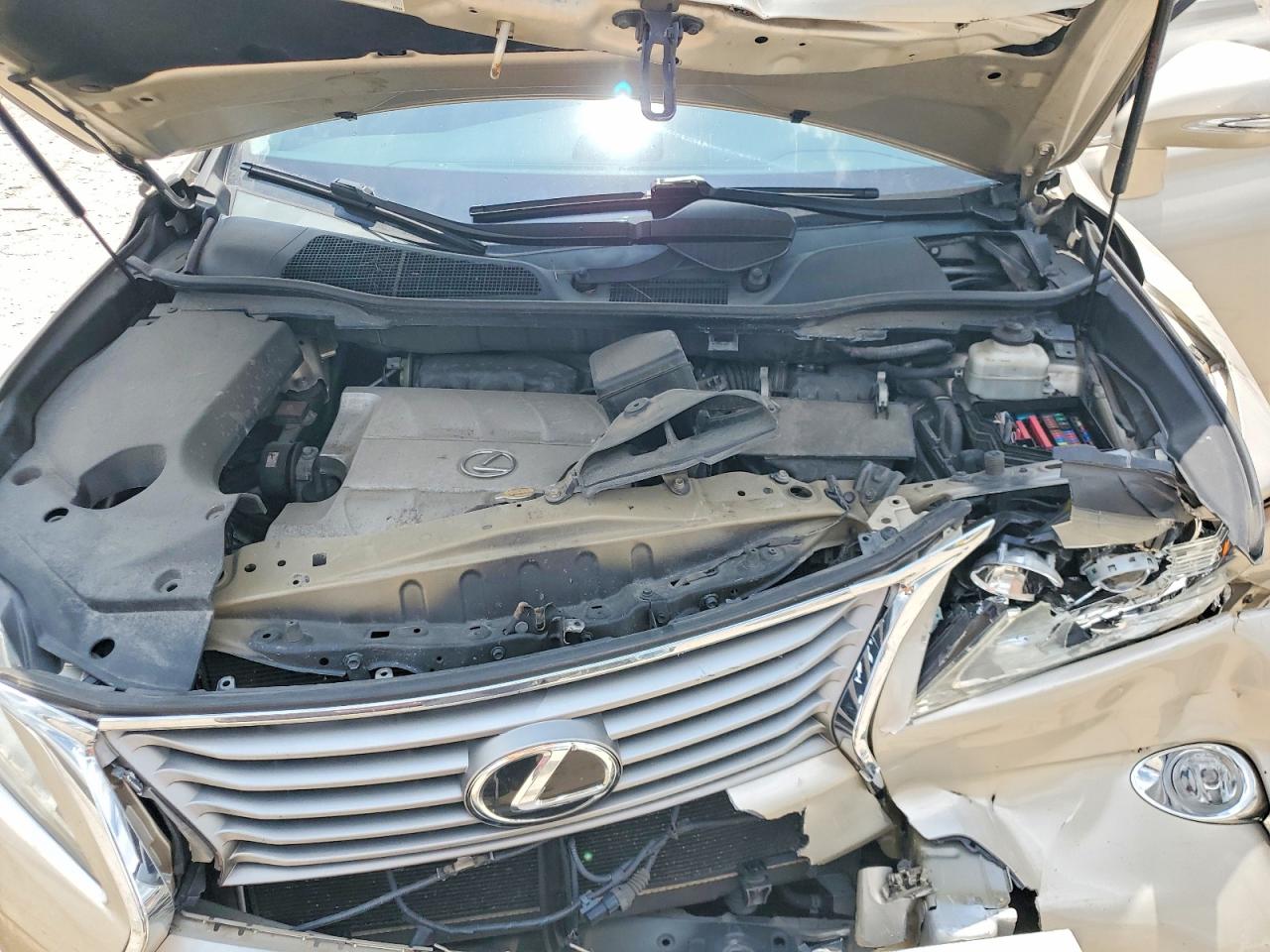 2013 Lexus Rx 350 Base Gold vin: 2T2BK1BA5DC168951