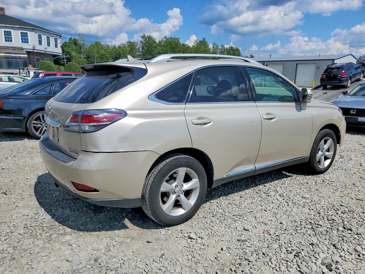 2013 Lexus Rx 350 Base Gold vin: 2T2BK1BA5DC180338