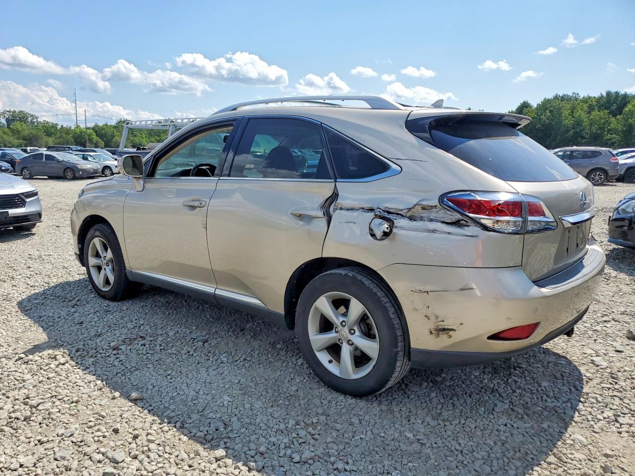 2013 Lexus Rx 350 Base Gold vin: 2T2BK1BA5DC180338