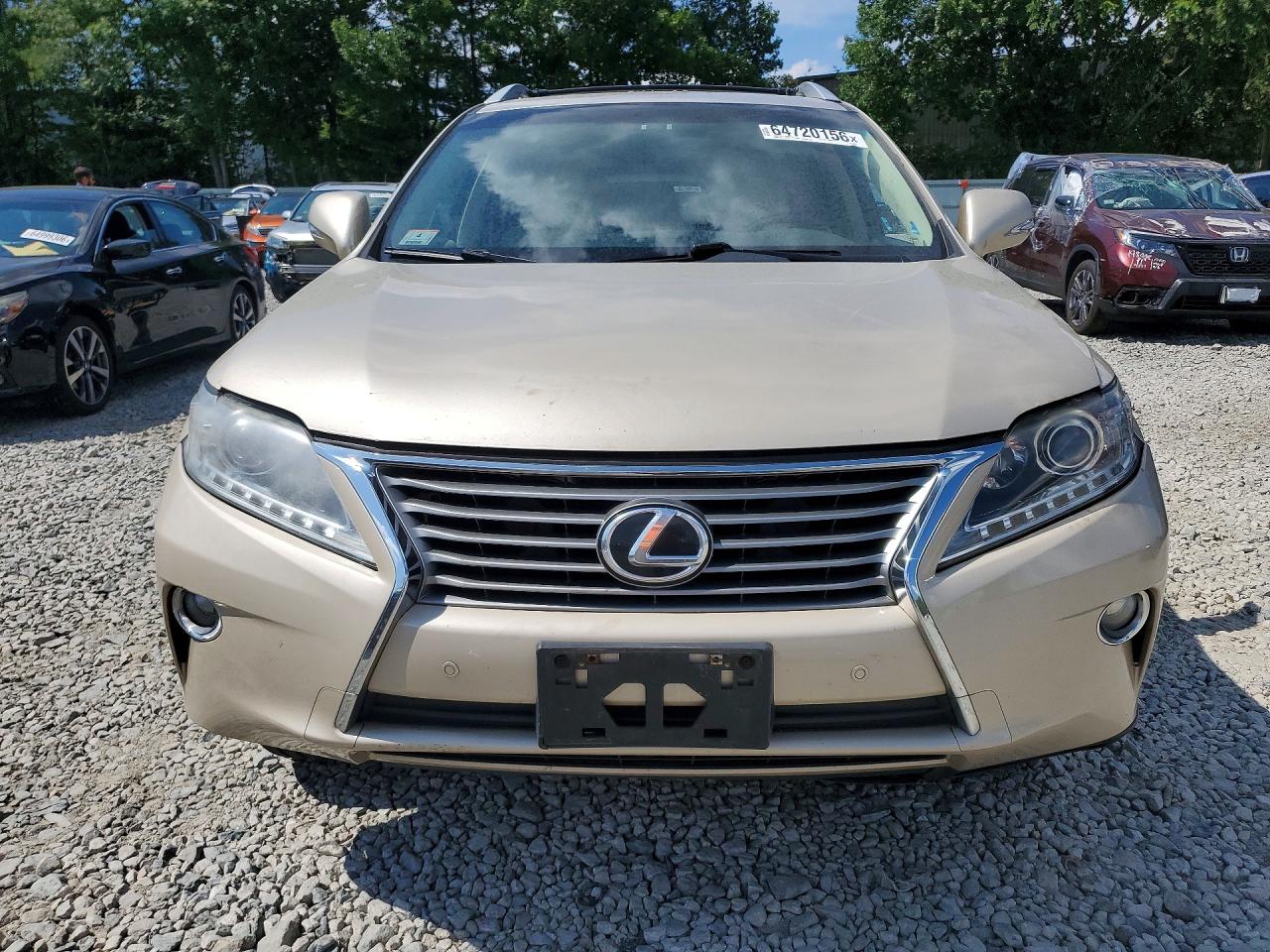 2013 Lexus Rx 350 Base Gold vin: 2T2BK1BA5DC180338