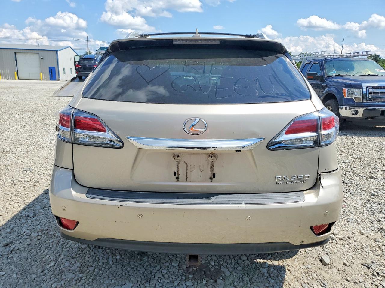 2013 Lexus Rx 350 Base Gold vin: 2T2BK1BA5DC180338