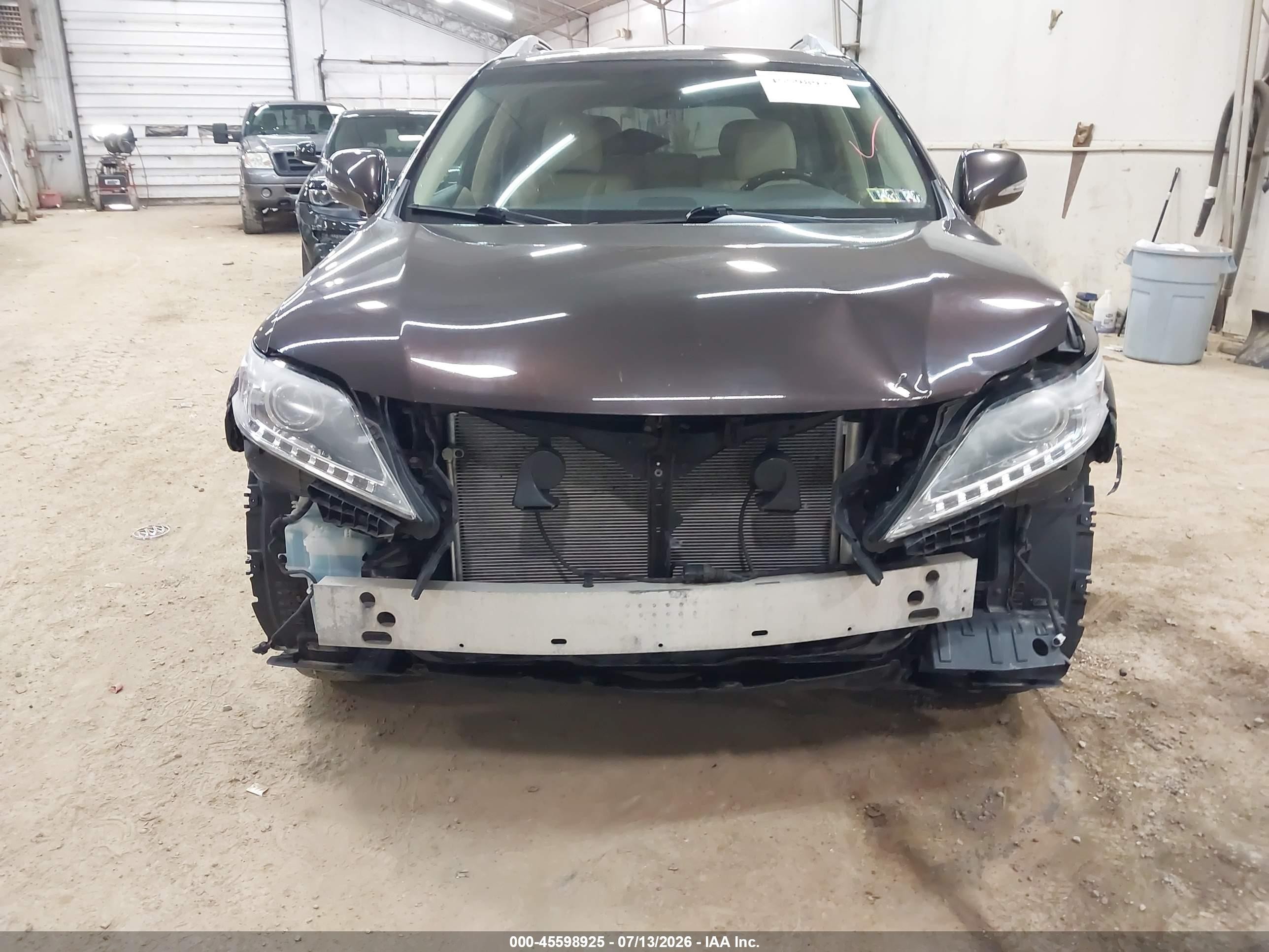 2013 Lexus Rx 350   Серый vin: 2T2BK1BA5DC181327