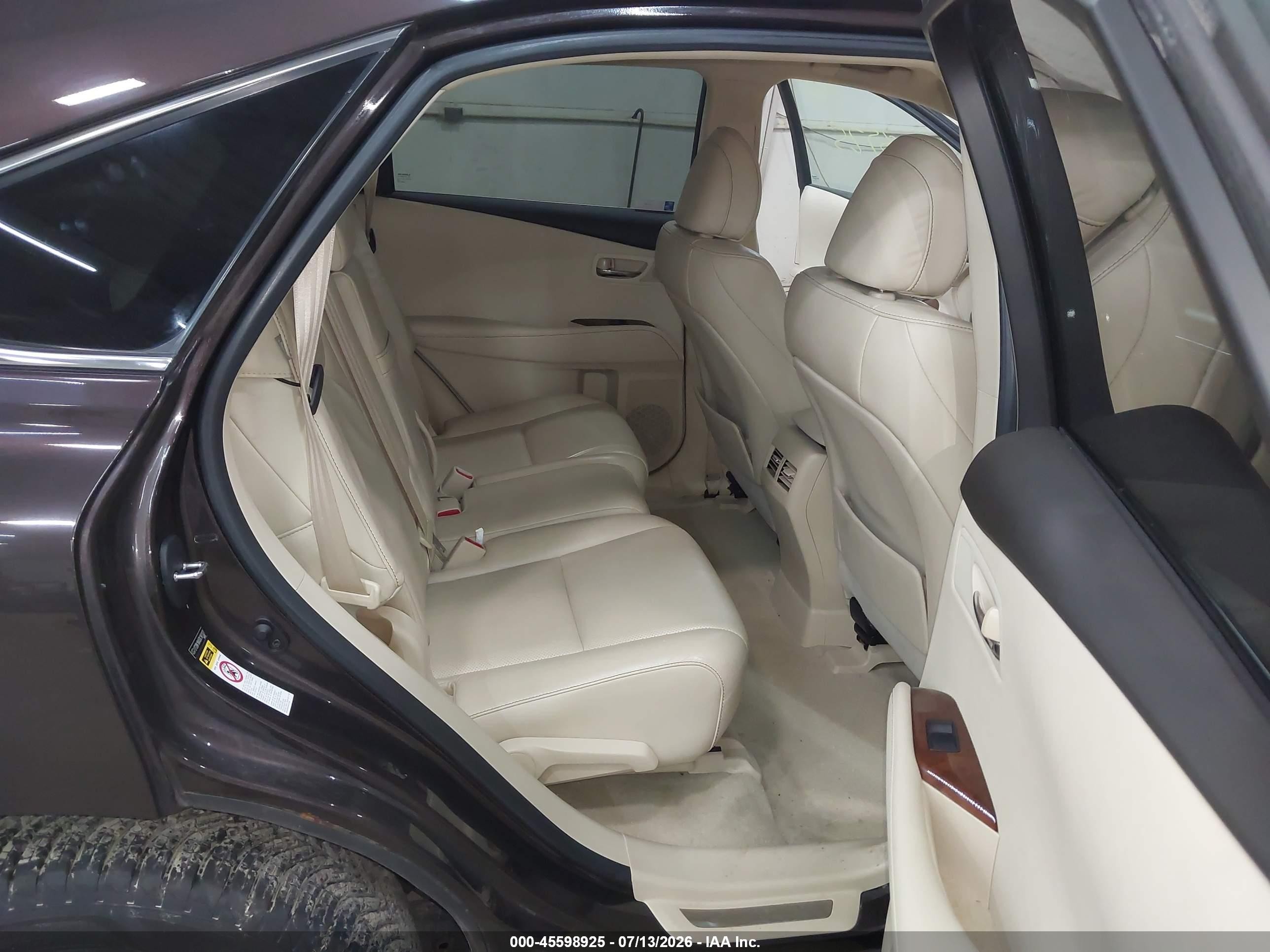 2013 Lexus Rx 350   Серый vin: 2T2BK1BA5DC181327