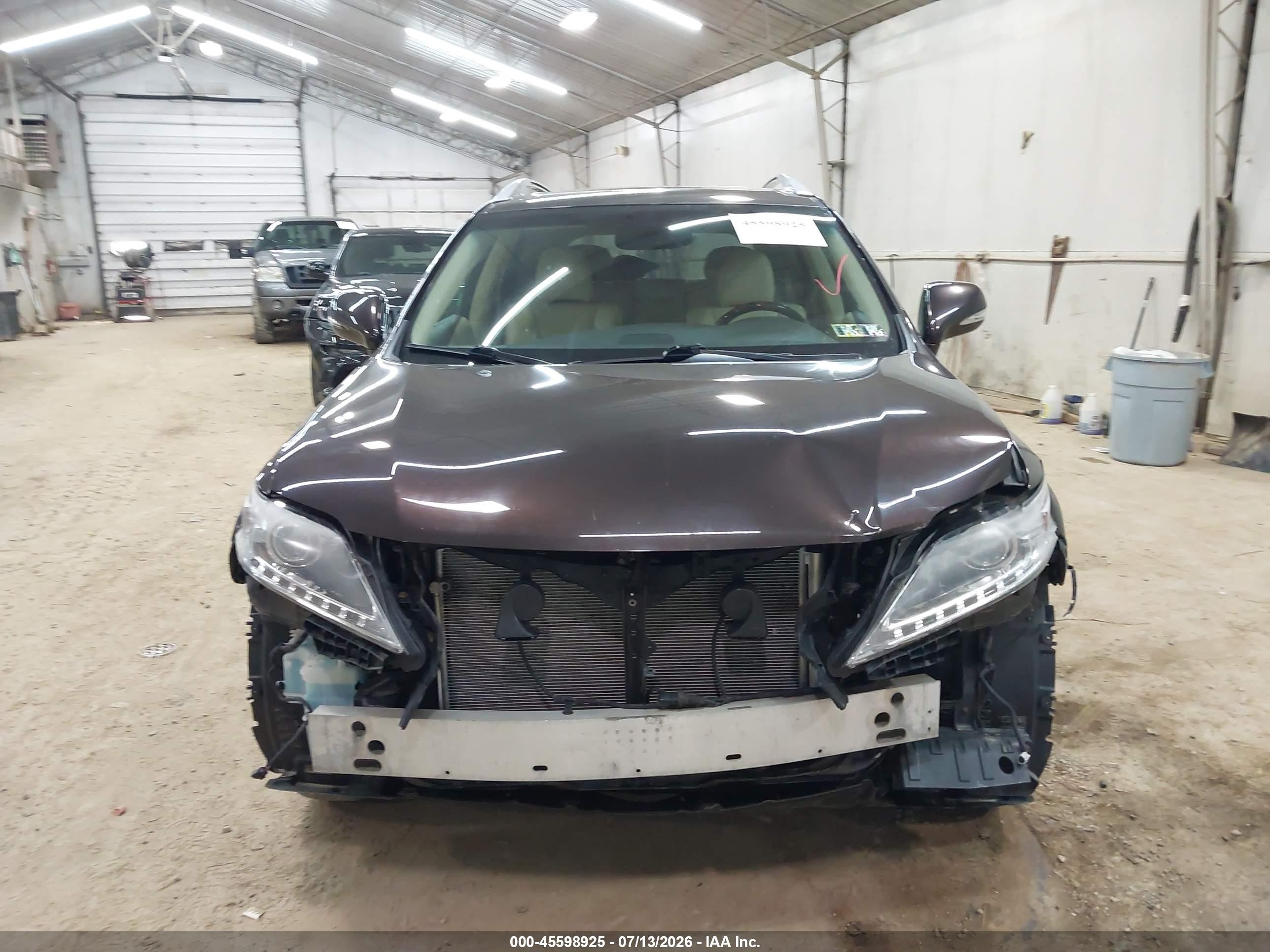 2013 Lexus Rx 350   Серый vin: 2T2BK1BA5DC181327