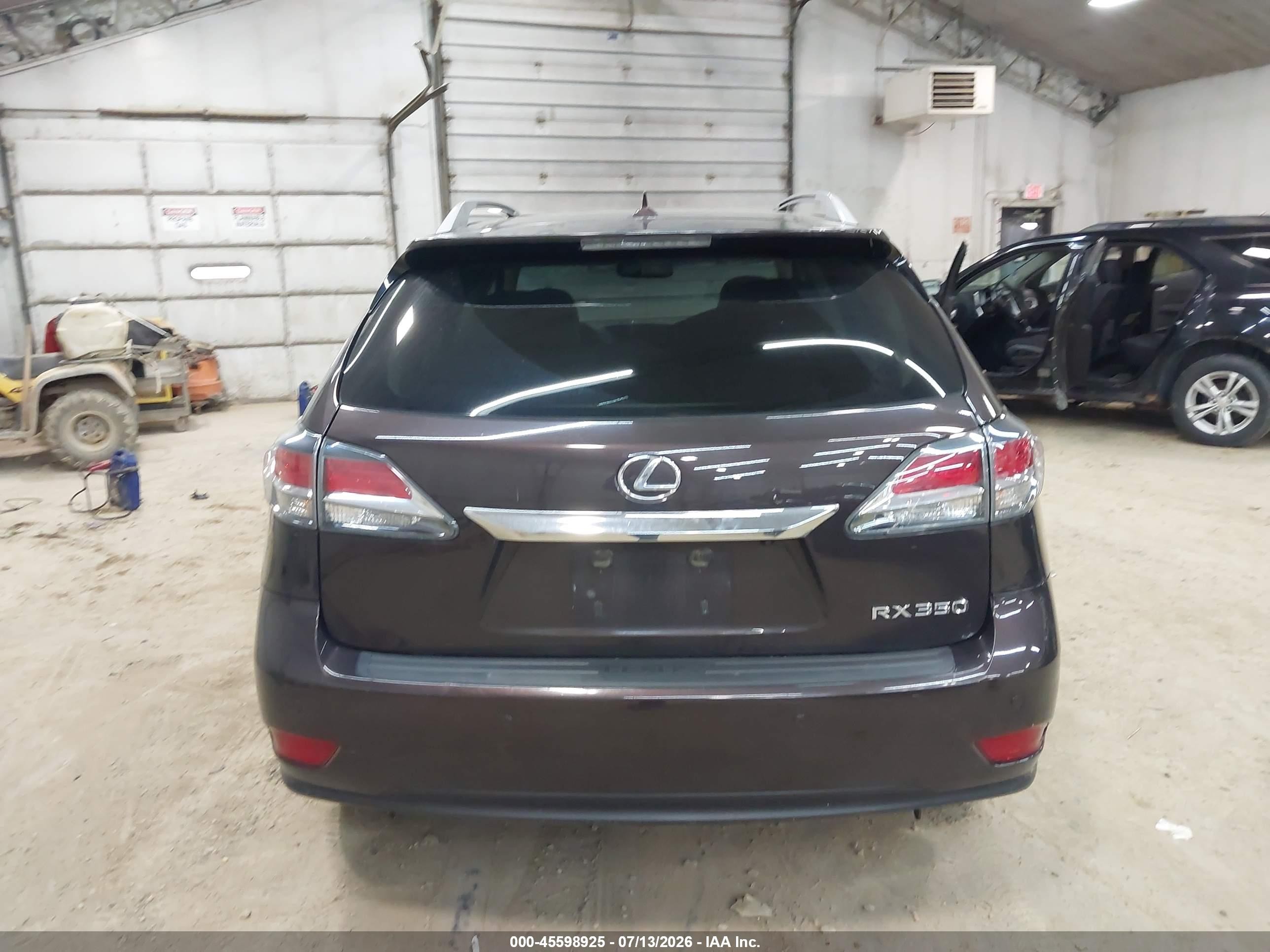 2013 Lexus Rx 350   Серый vin: 2T2BK1BA5DC181327