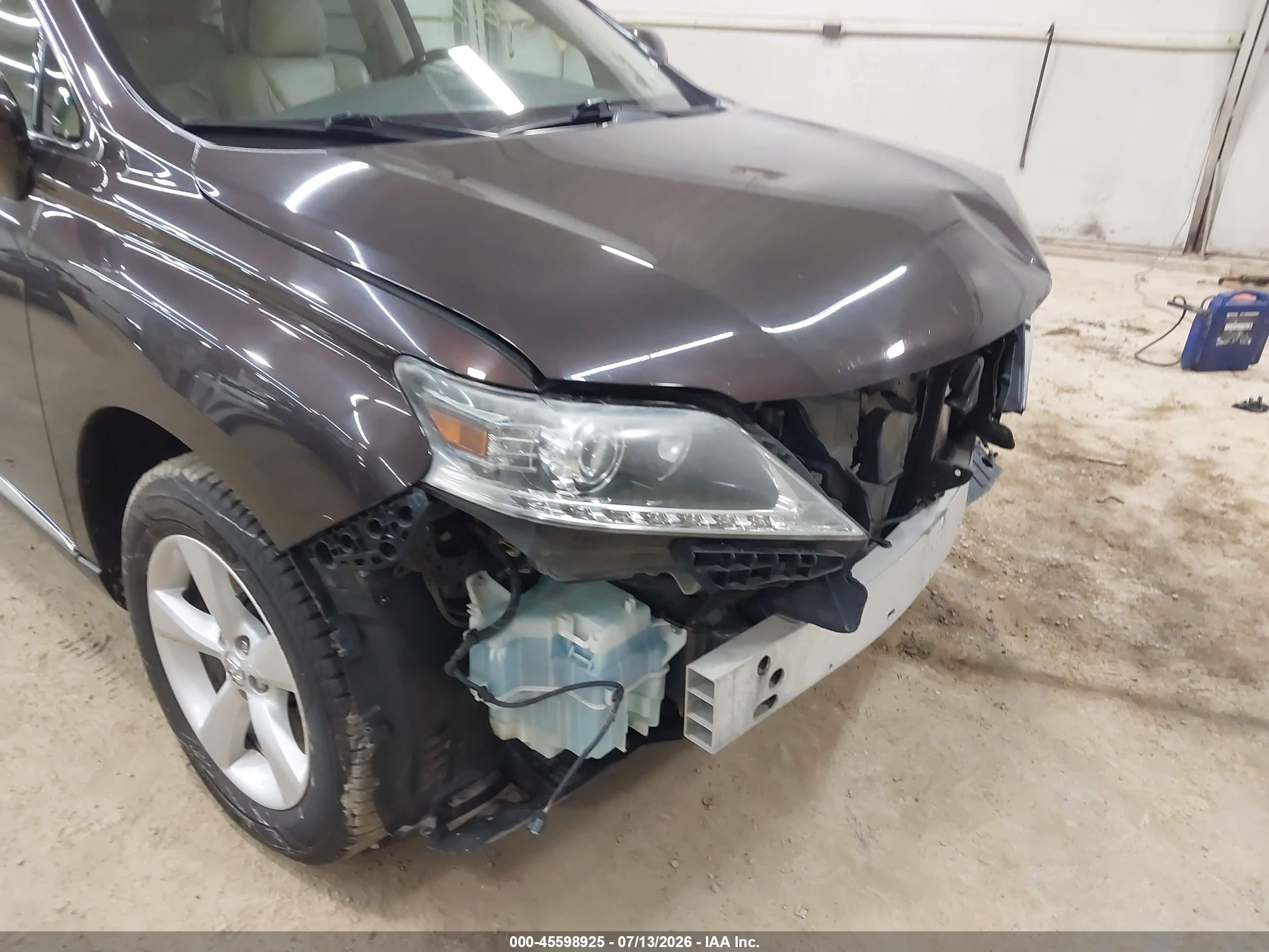 2013 Lexus Rx 350   Серый vin: 2T2BK1BA5DC181327