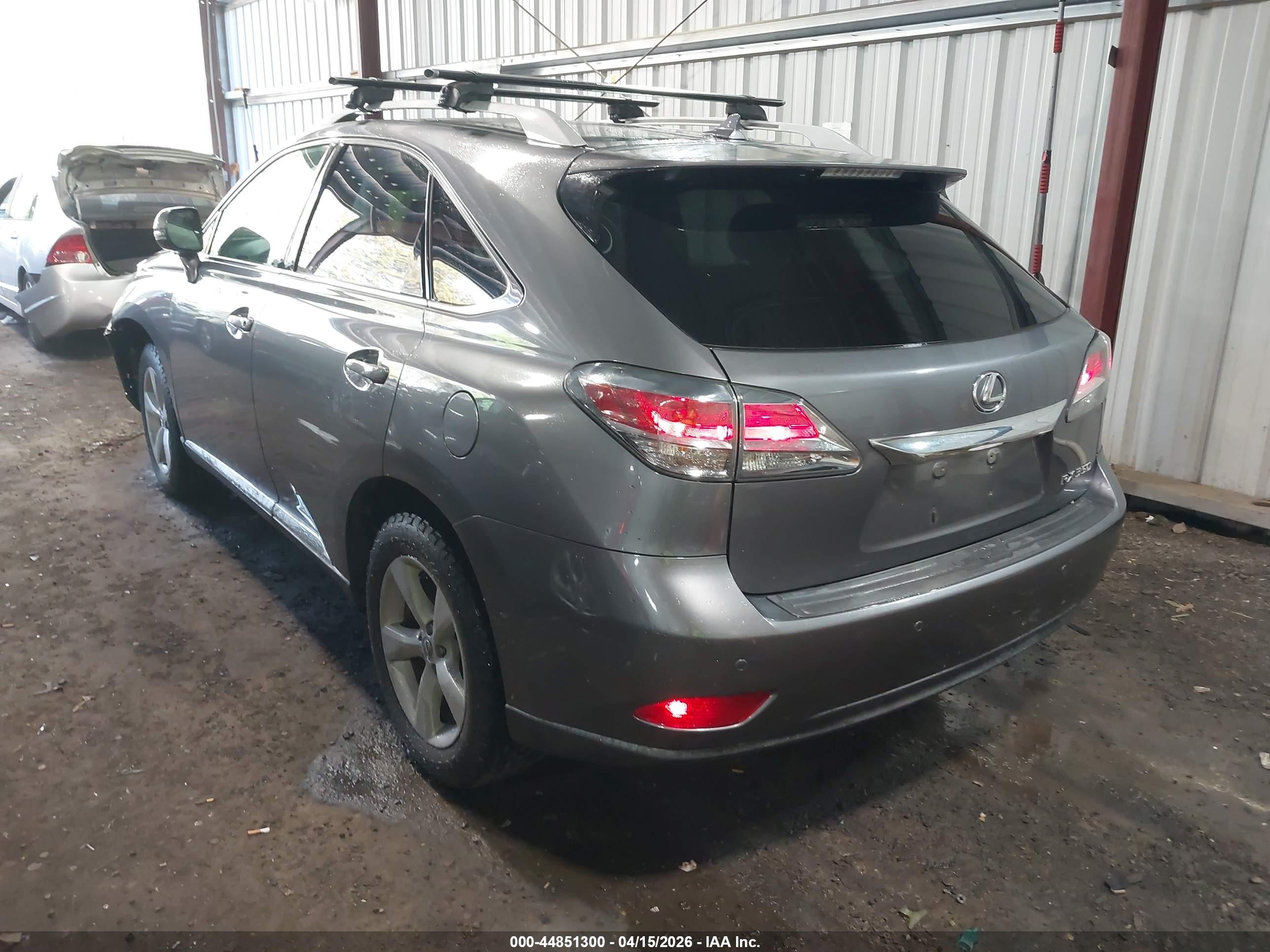 2013 Lexus Rx 350   Gray vin: 2T2BK1BA5DC186365