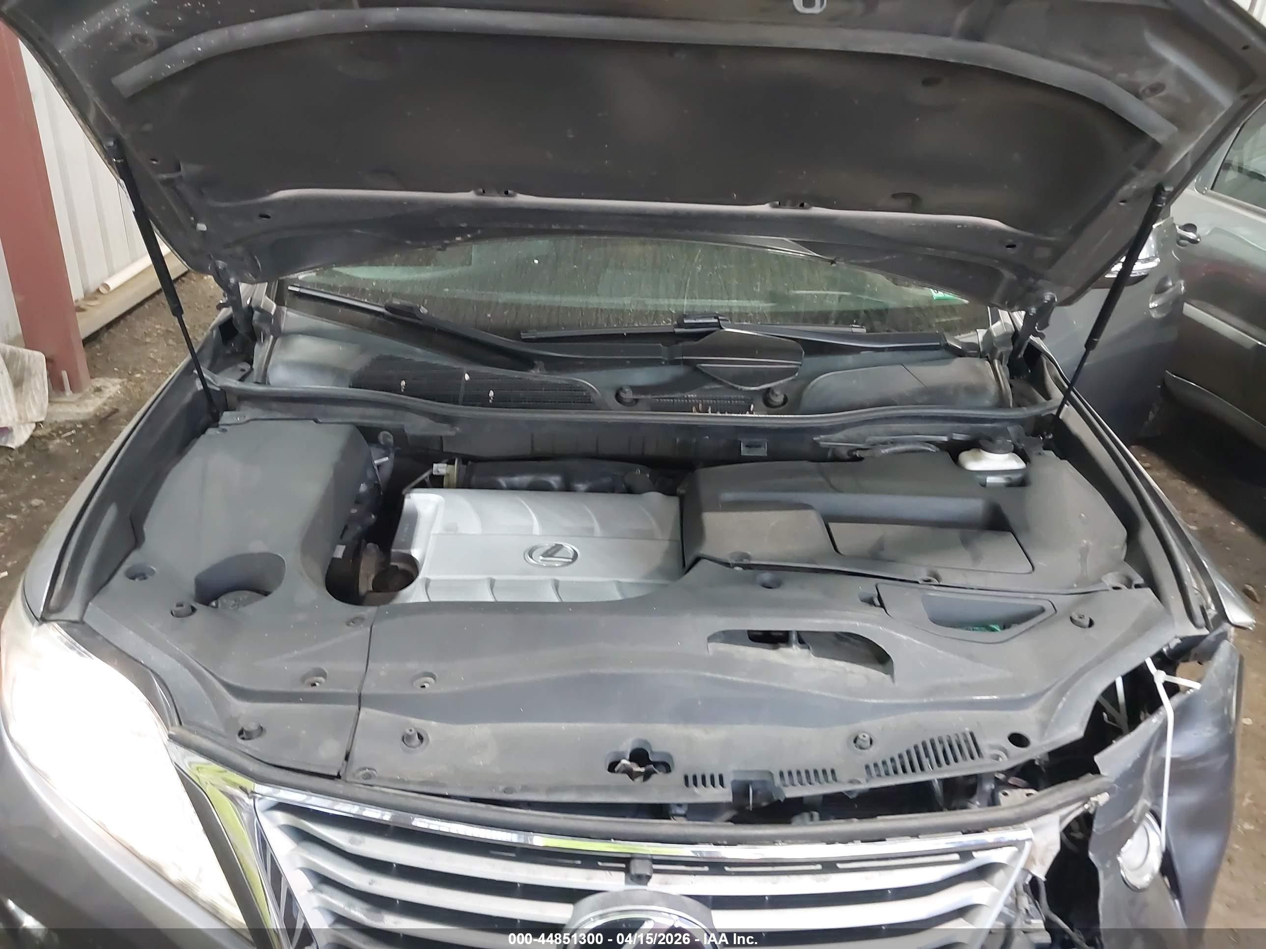 2013 Lexus Rx 350   Gray vin: 2T2BK1BA5DC186365