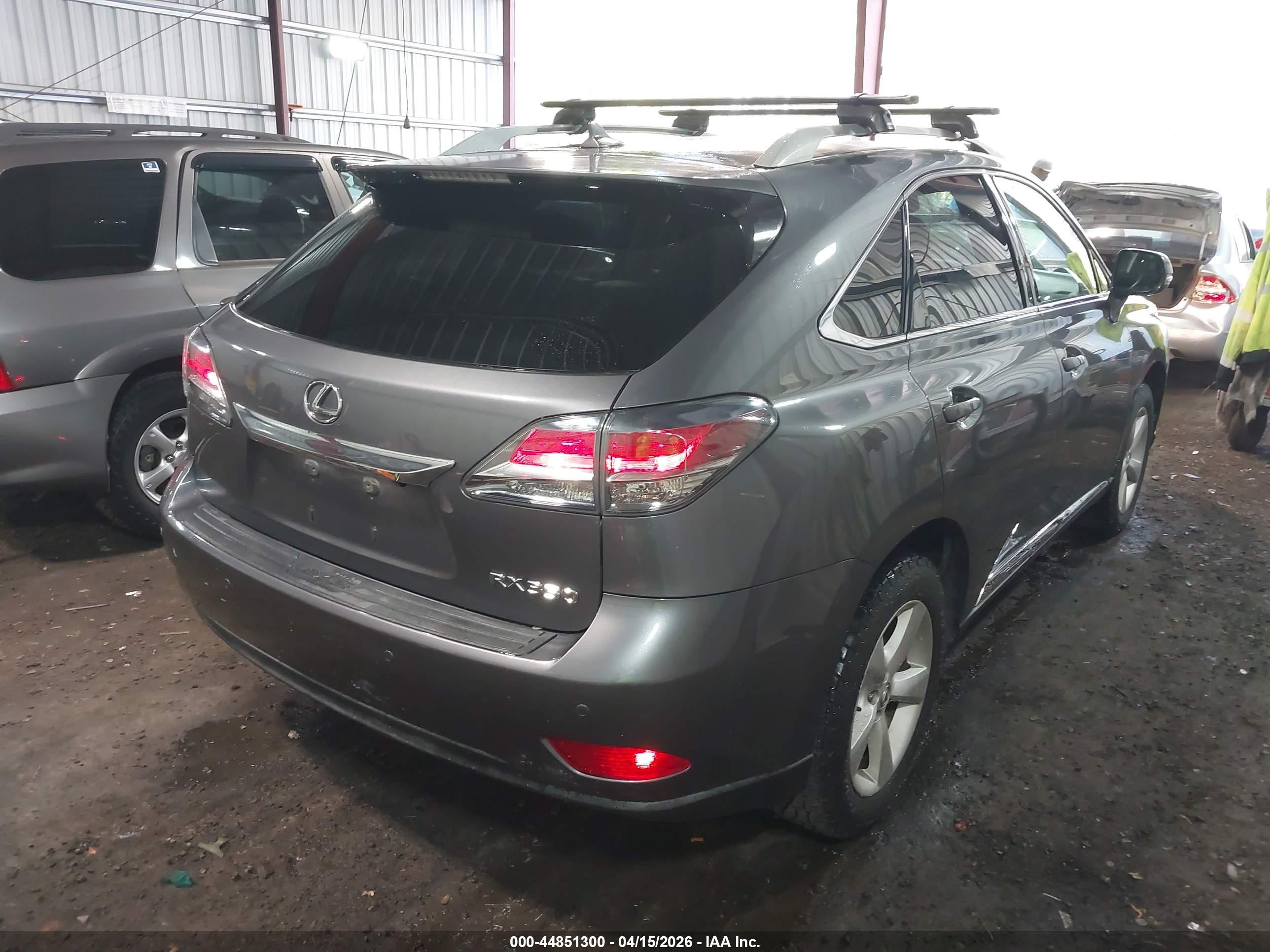 2013 Lexus Rx 350   Gray vin: 2T2BK1BA5DC186365