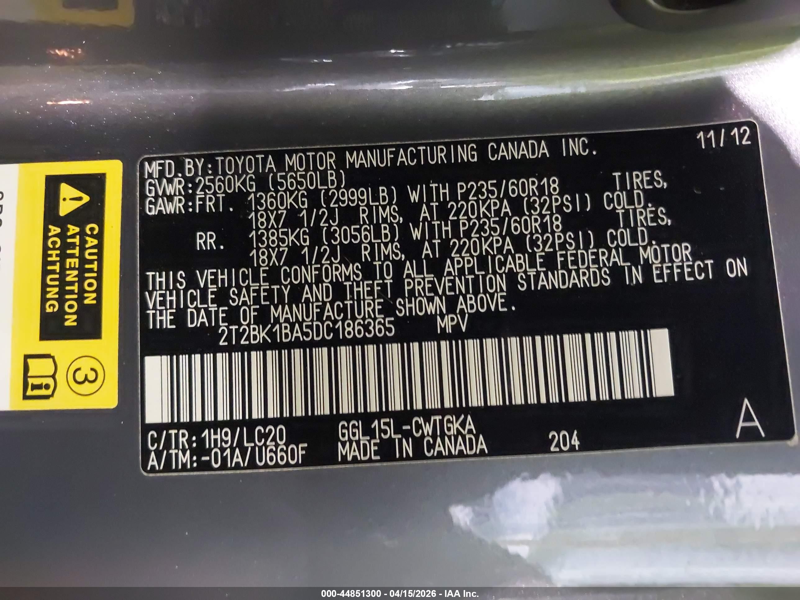 2013 Lexus Rx 350   Gray vin: 2T2BK1BA5DC186365