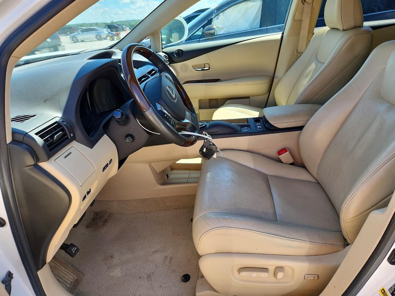 2013 Lexus Rx 350 Base White vin: 2T2BK1BA5DC189279
