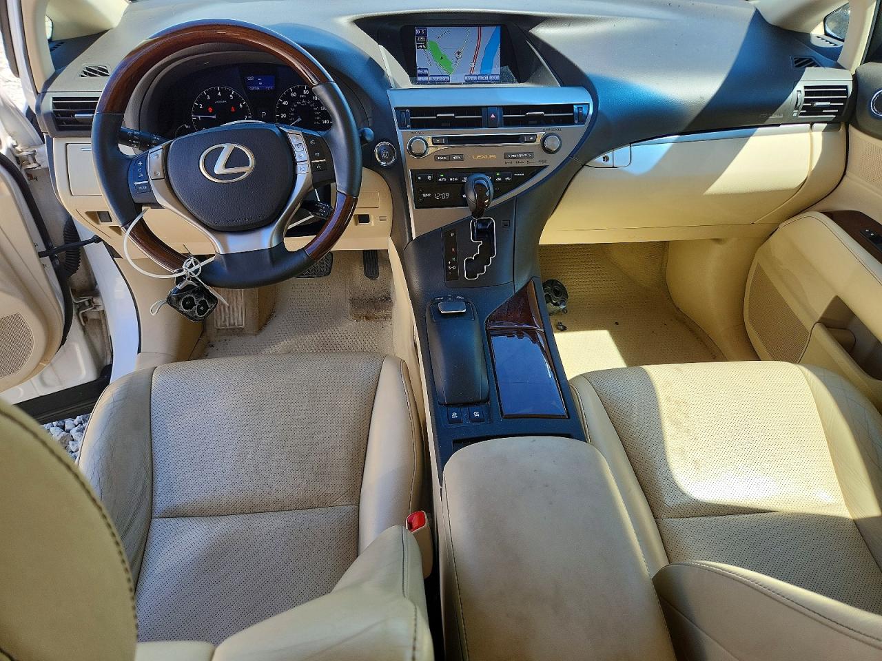 2013 Lexus Rx 350 Base White vin: 2T2BK1BA5DC189279
