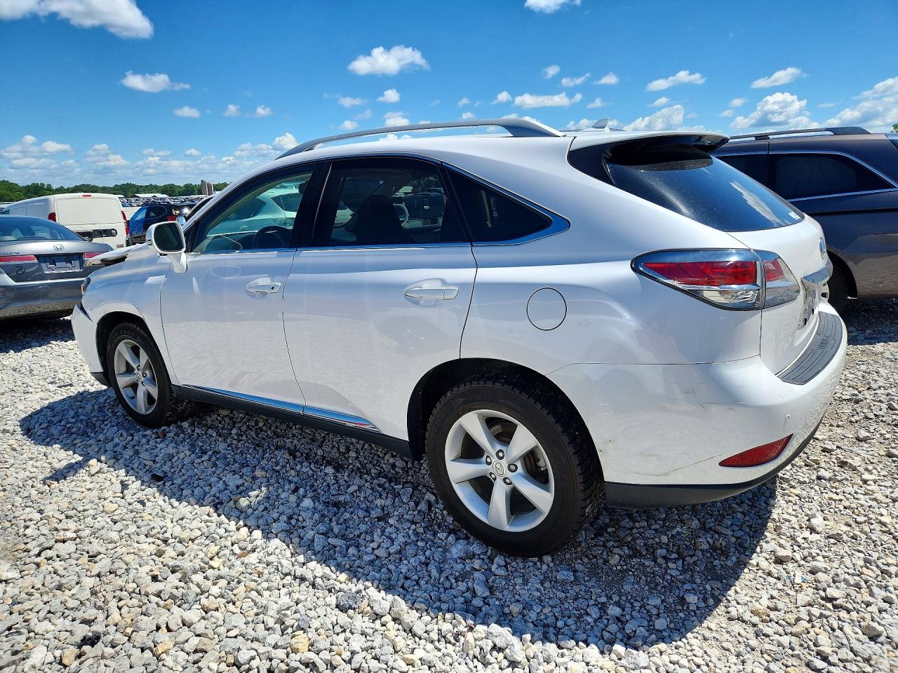 2013 Lexus Rx 350 Base White vin: 2T2BK1BA5DC189279
