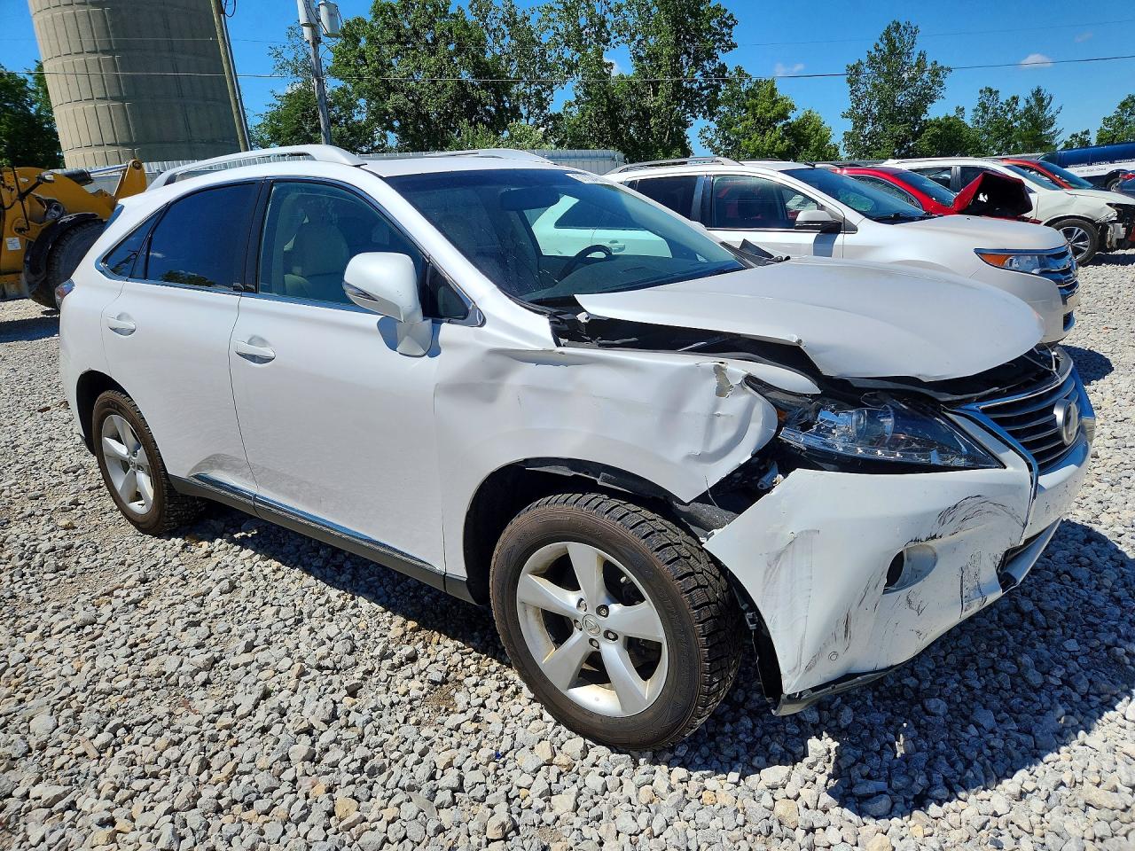 2013 Lexus Rx 350 Base White vin: 2T2BK1BA5DC189279