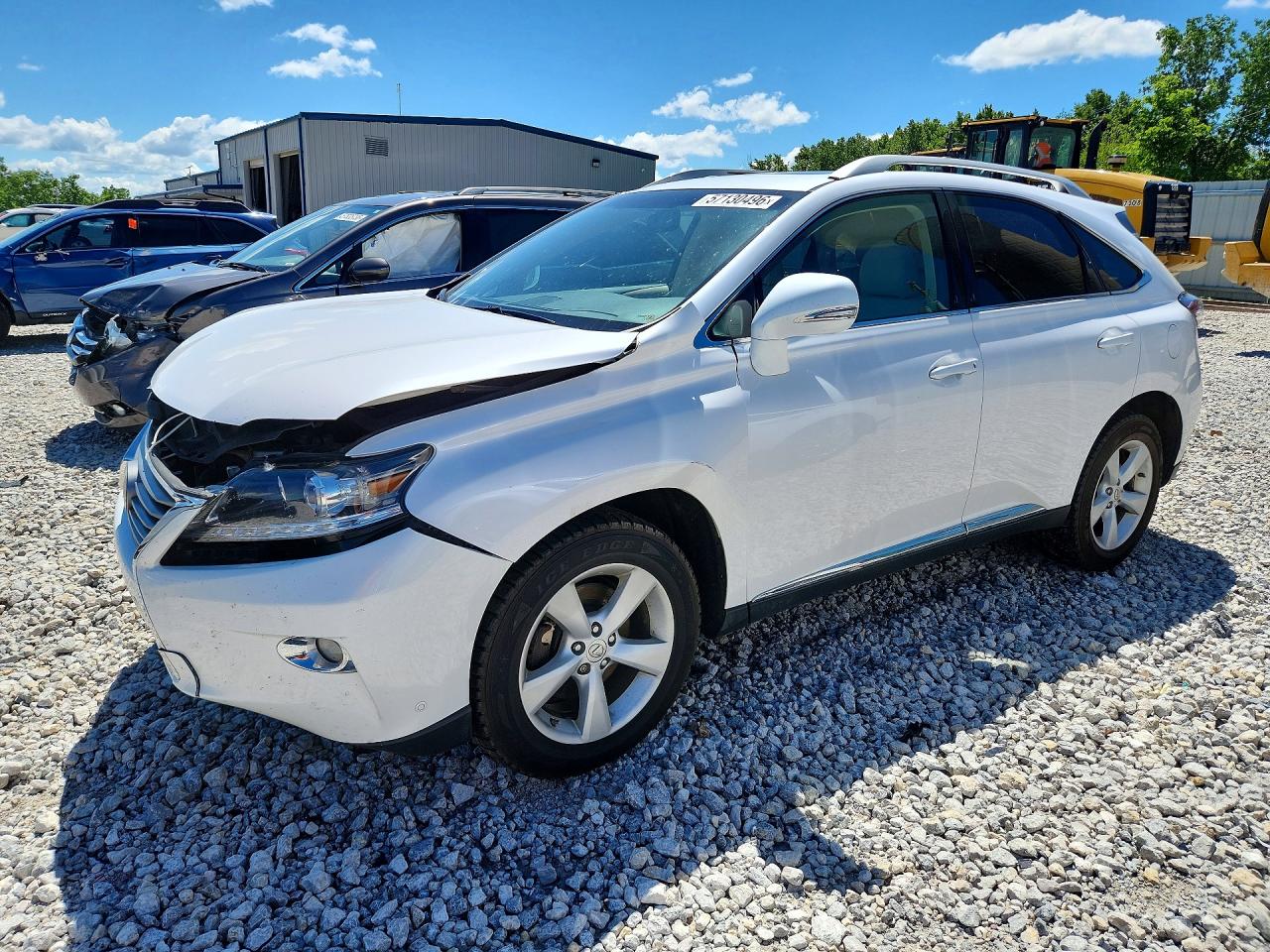 2013 Lexus Rx 350 Base White vin: 2T2BK1BA5DC189279