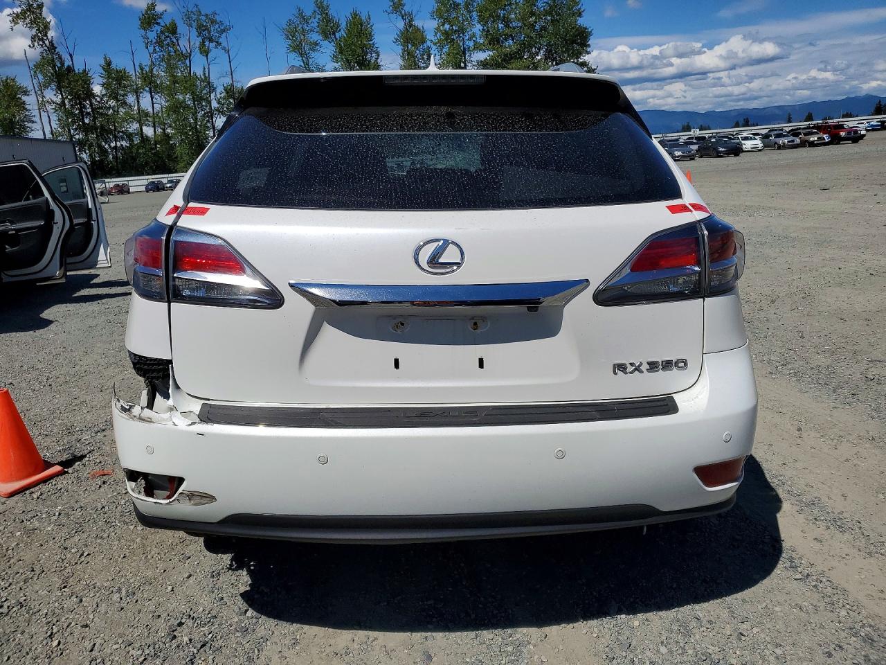 2013 Lexus Rx 350 Base Белый vin: 2T2BK1BA5DC202631