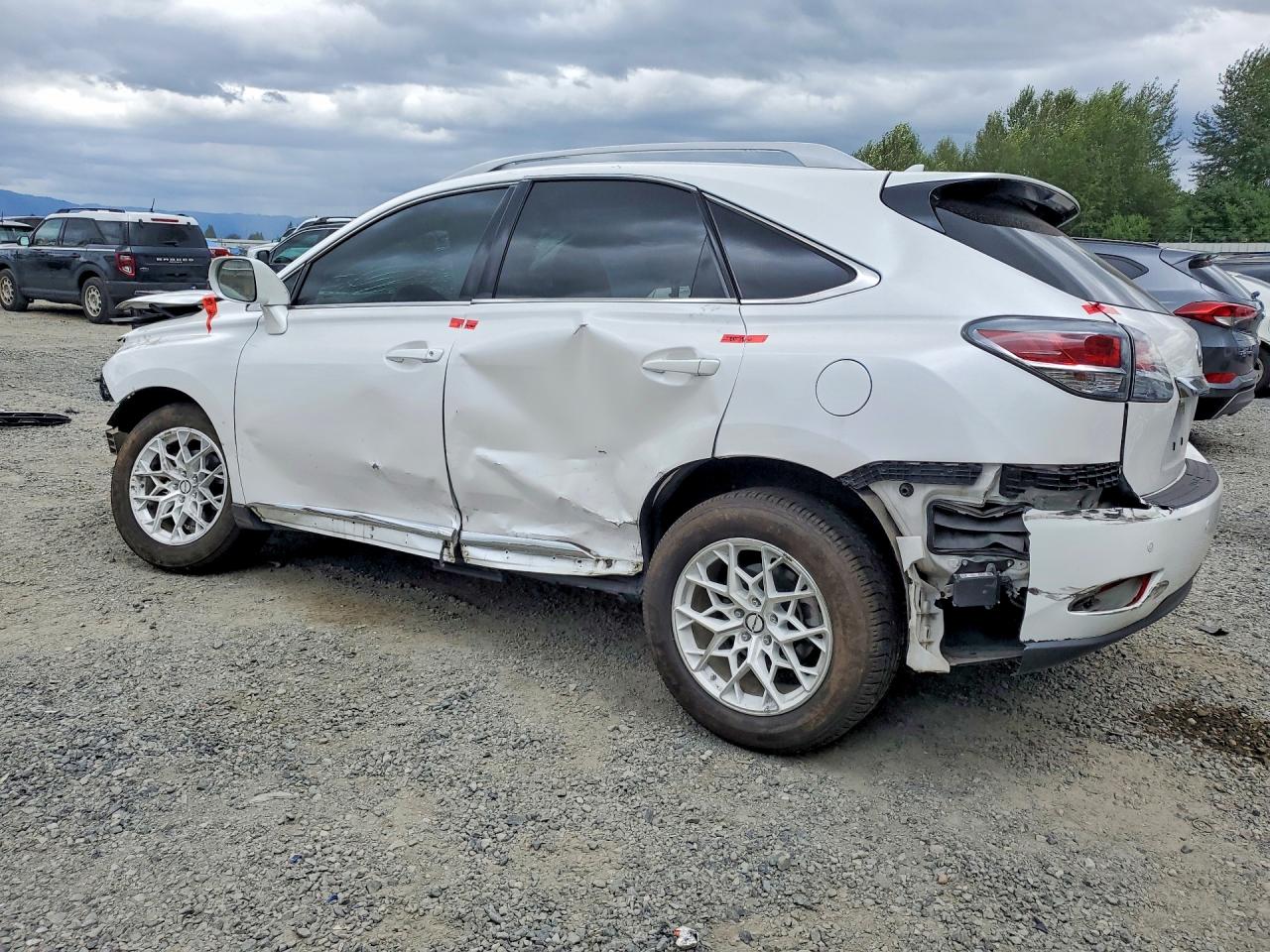 2013 Lexus Rx 350 Base Белый vin: 2T2BK1BA5DC202631