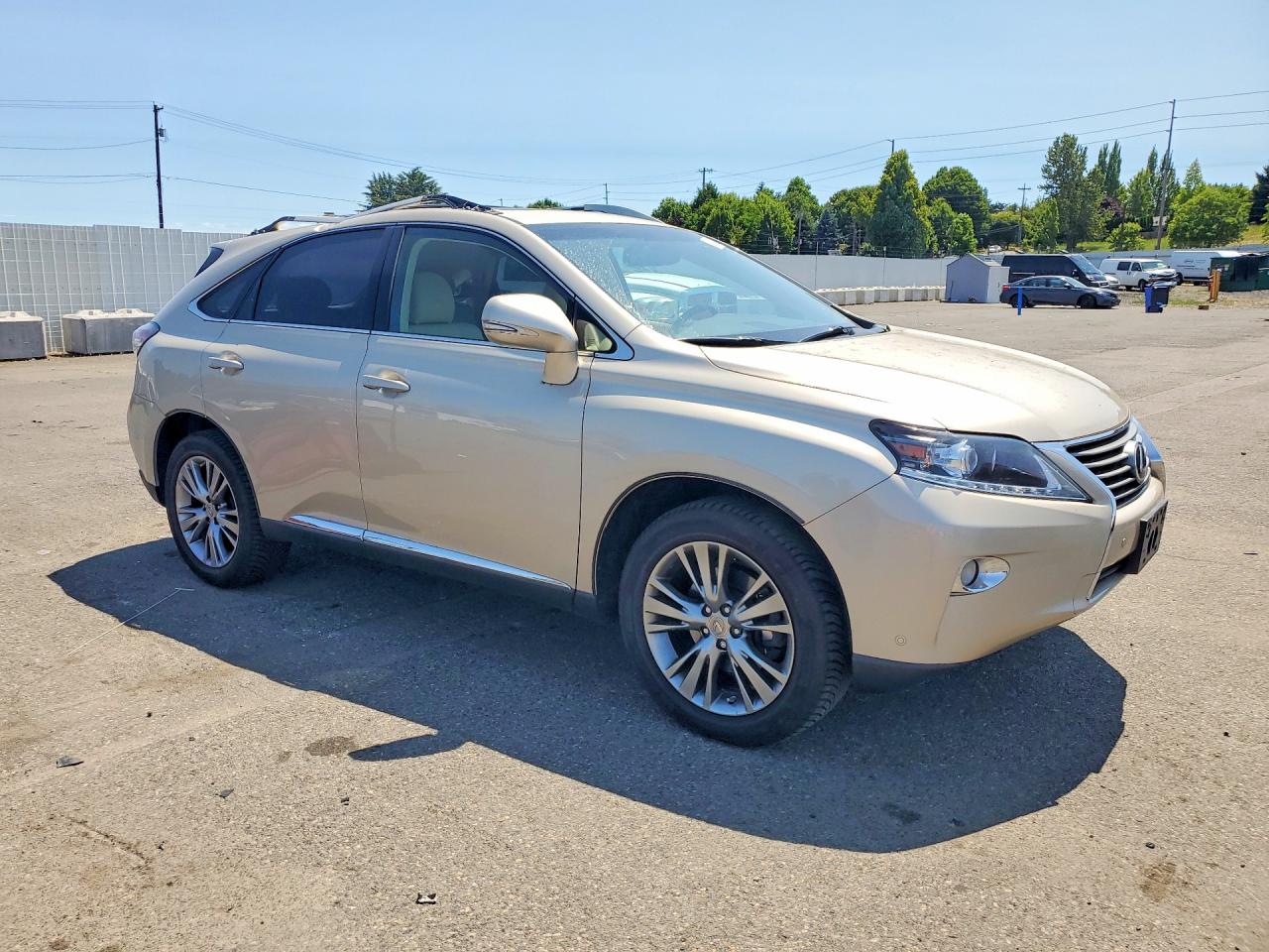 2013 Lexus Rx 350 Base Cream vin: 2T2BK1BA5DC202788