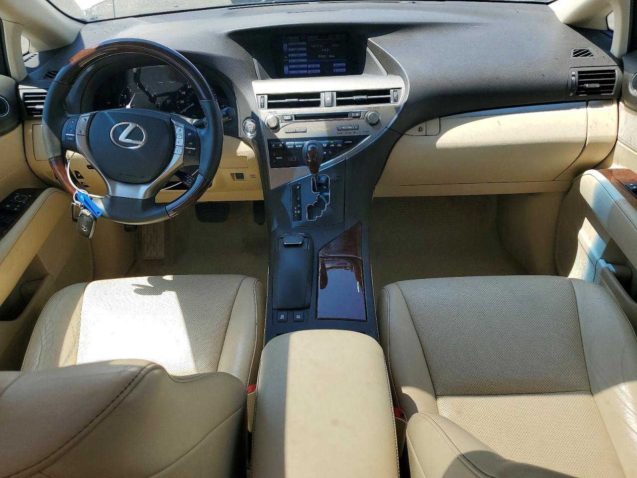 2013 Lexus Rx 350 Base Cream vin: 2T2BK1BA5DC202788
