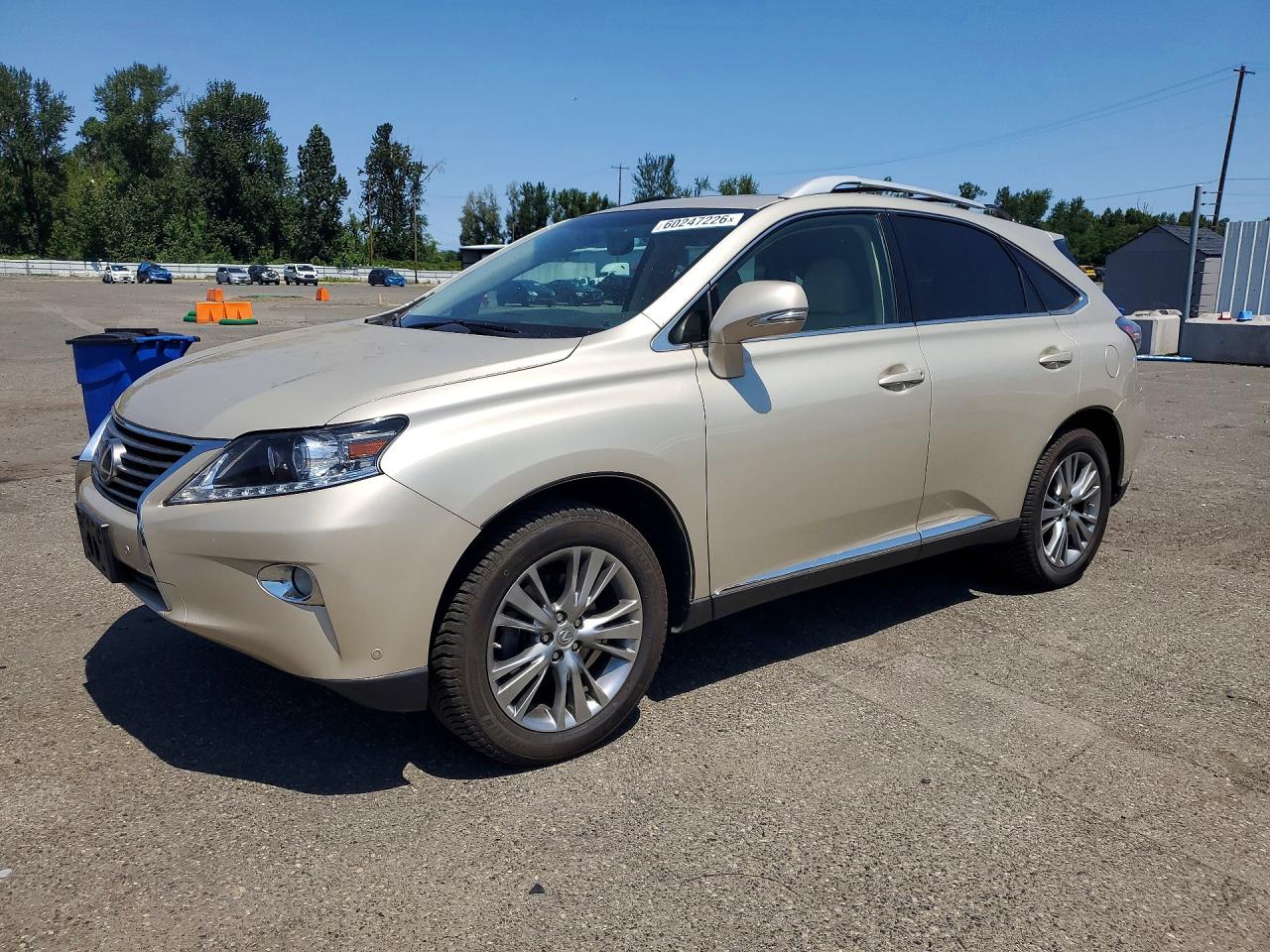 2013 Lexus Rx 350 Base Cream vin: 2T2BK1BA5DC202788